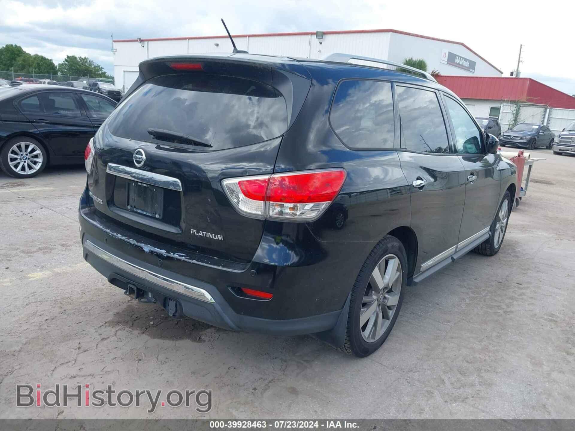 2014 NISSAN PATHFINDER - VIN: 5N1AR2MN4EC646459 - Фото 4