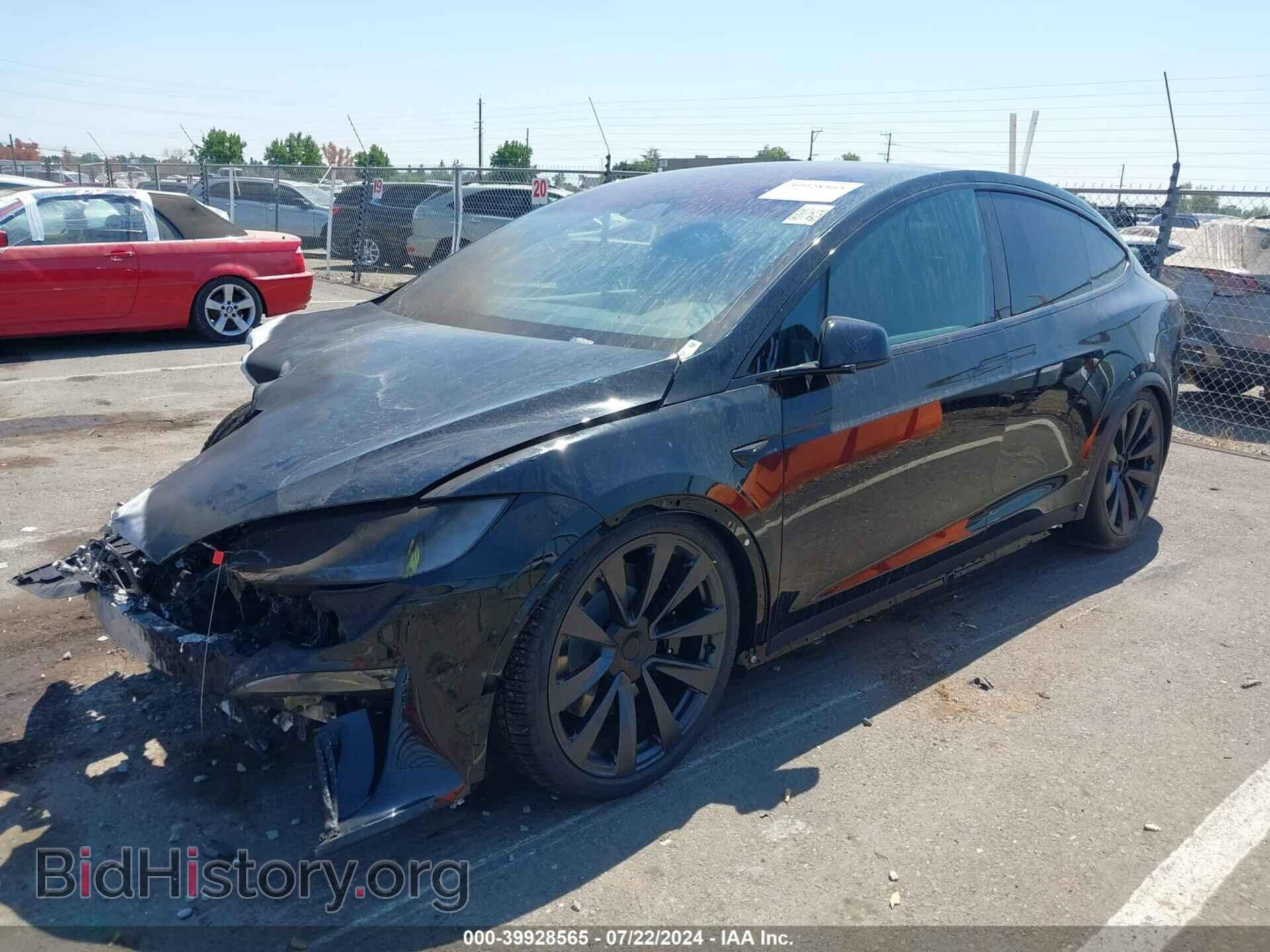 2024 TESLA MODEL X - VIN: 7SAXCBE57RF449909 - Фото 2