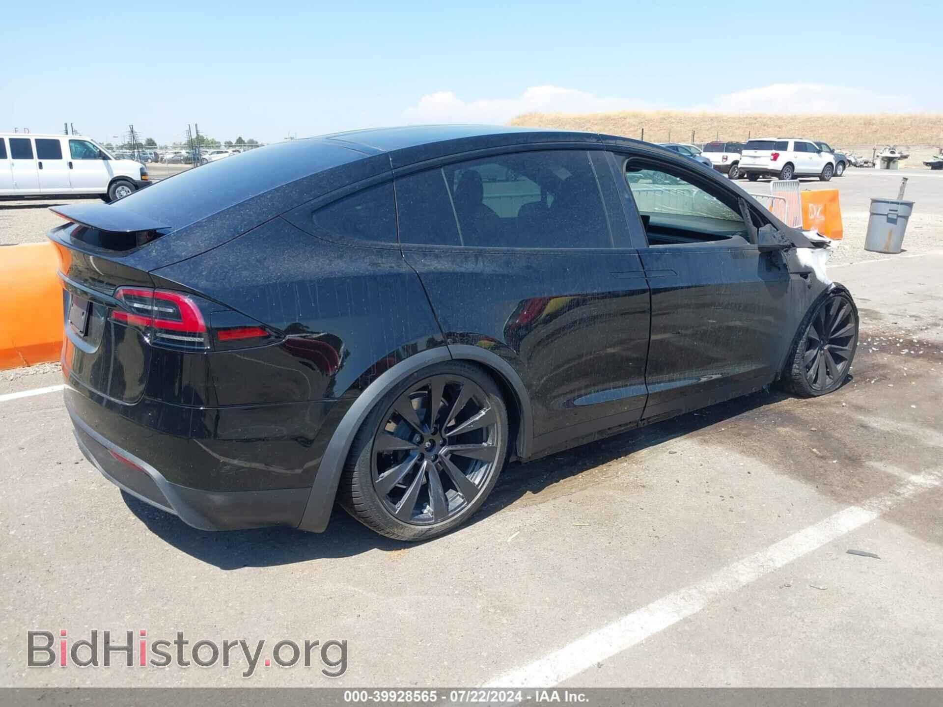 2024 TESLA MODEL X - VIN: 7SAXCBE57RF449909 - Фото 4