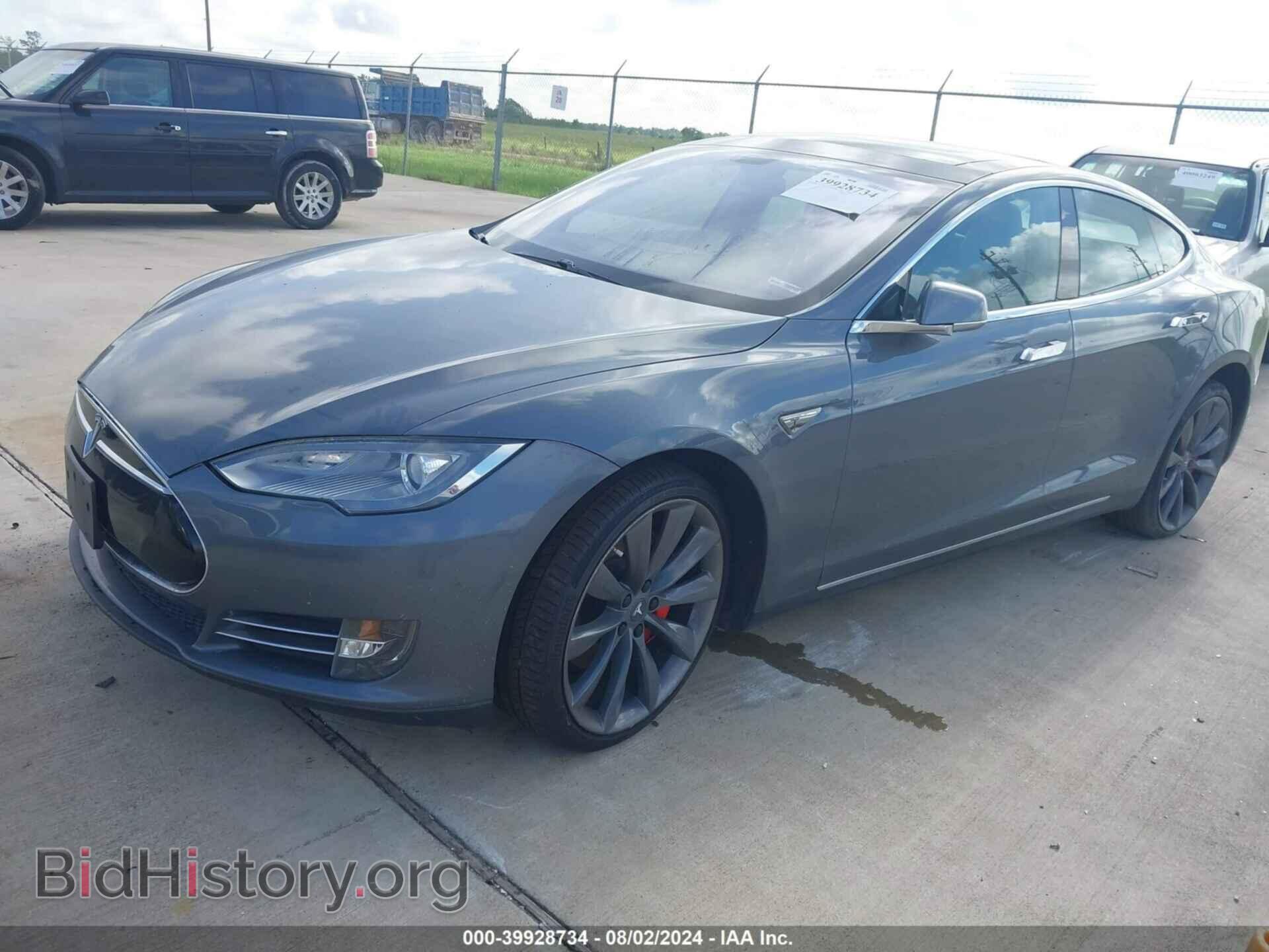 2013 TESLA MODEL S - VIN: 5YJSA1CG3DFP21893 - Photo 2