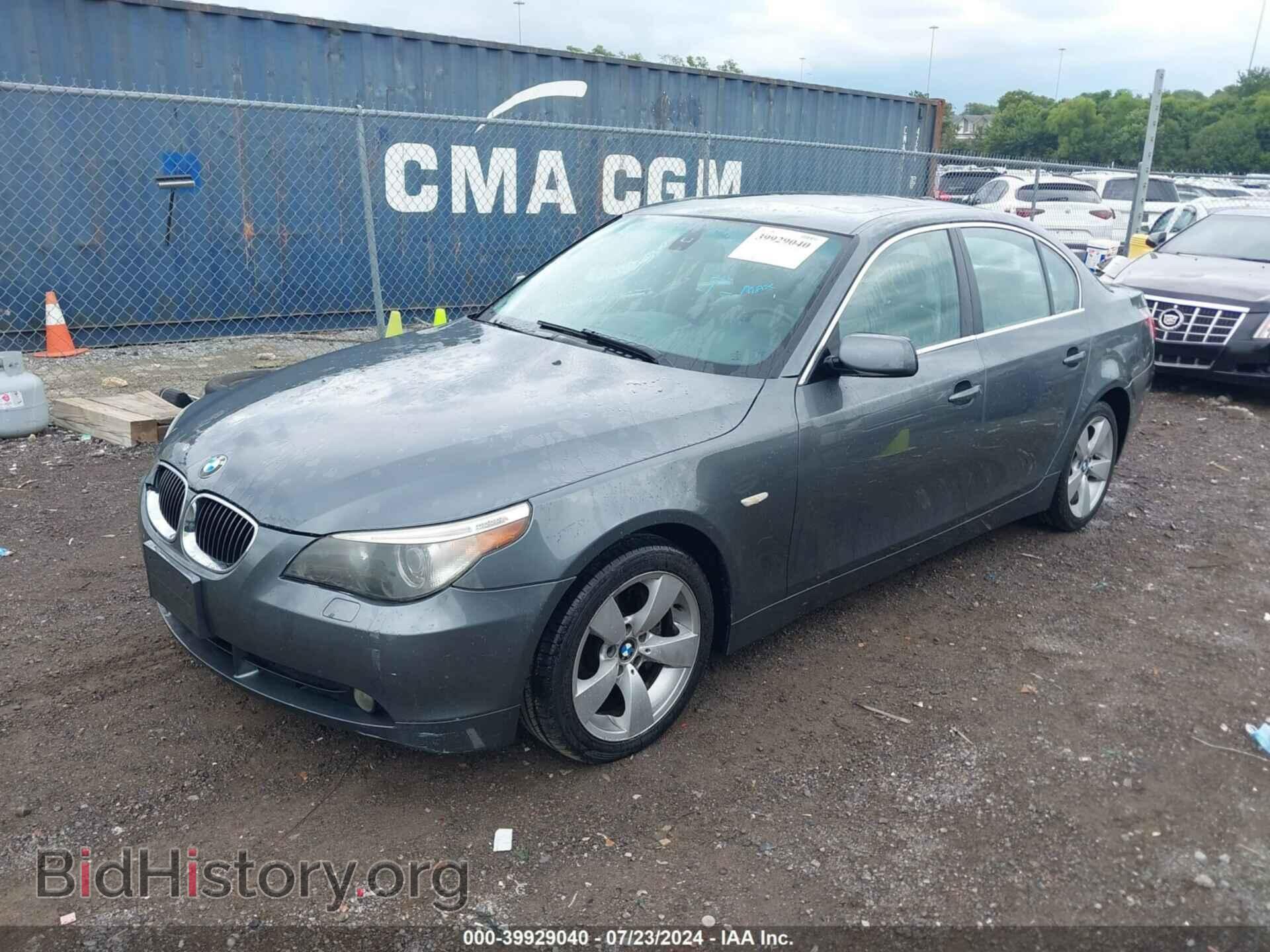 2006 BMW 525XI - VIN: WBANF33506CS35872 - Фото 2