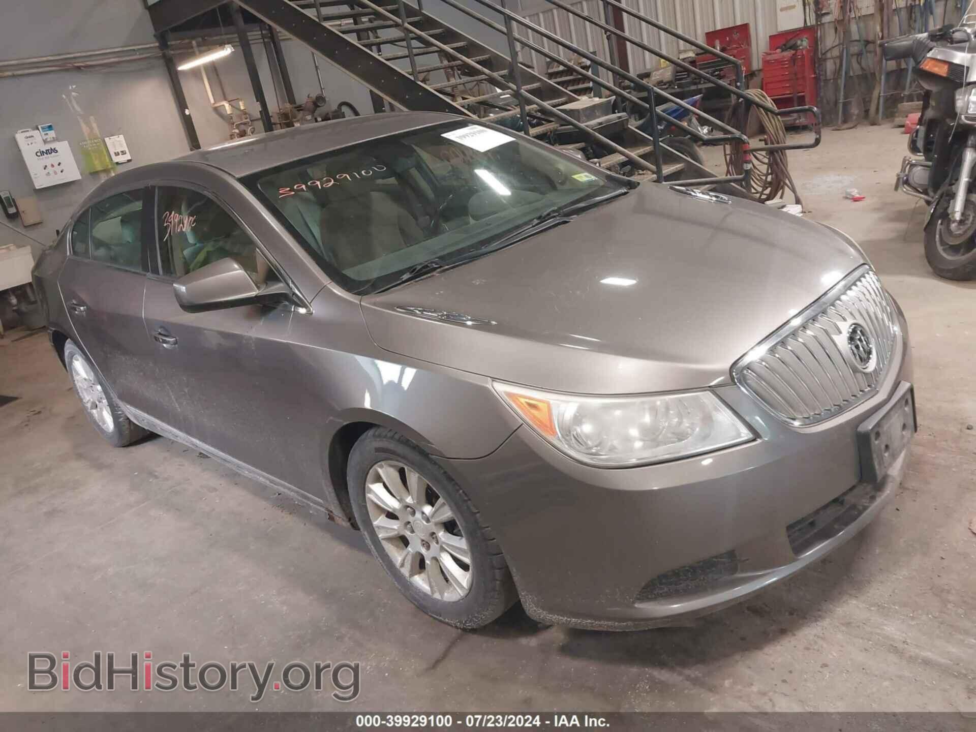 Фотография 1G4GA5ER8CF166344 - BUICK LACROSSE 2012