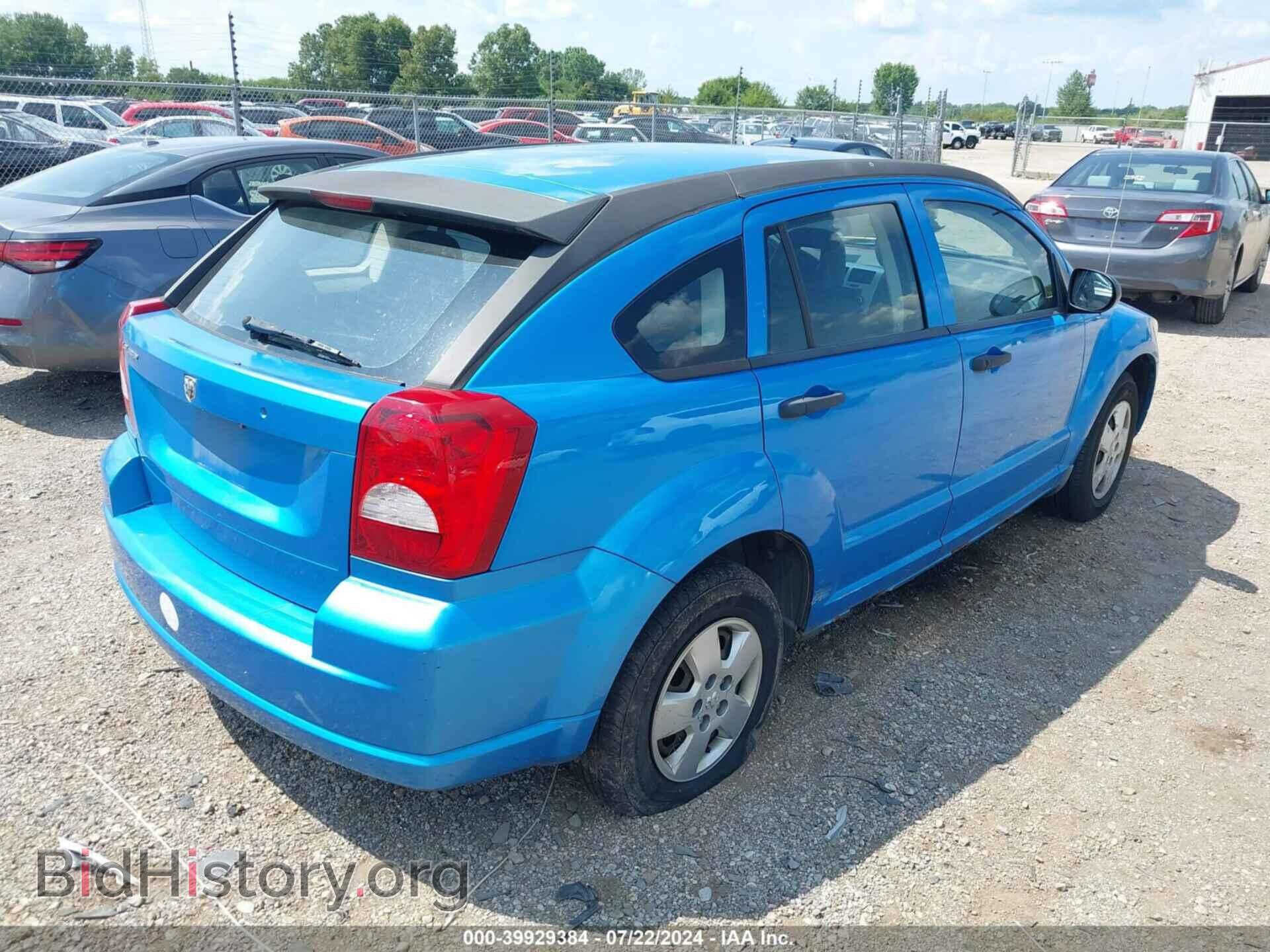 2008 DODGE CALIBER - VIN: 1B3HB28B18D739740 - Photo 4