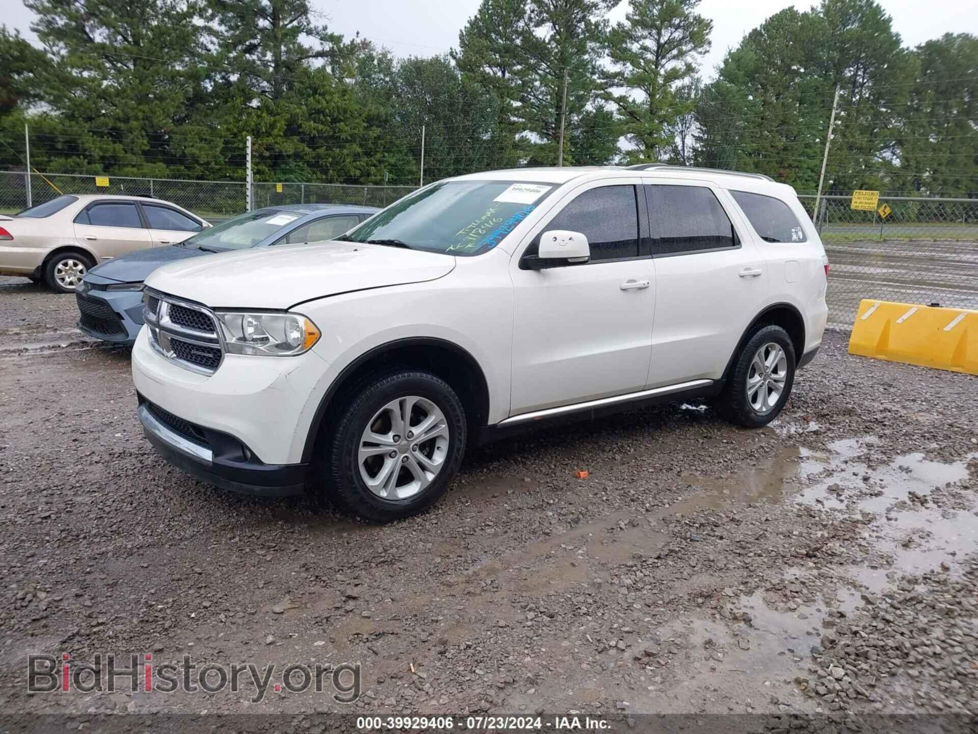 2012 DODGE DURANGO - VIN: 1C4RDHDGXCC118416 - Фото 2