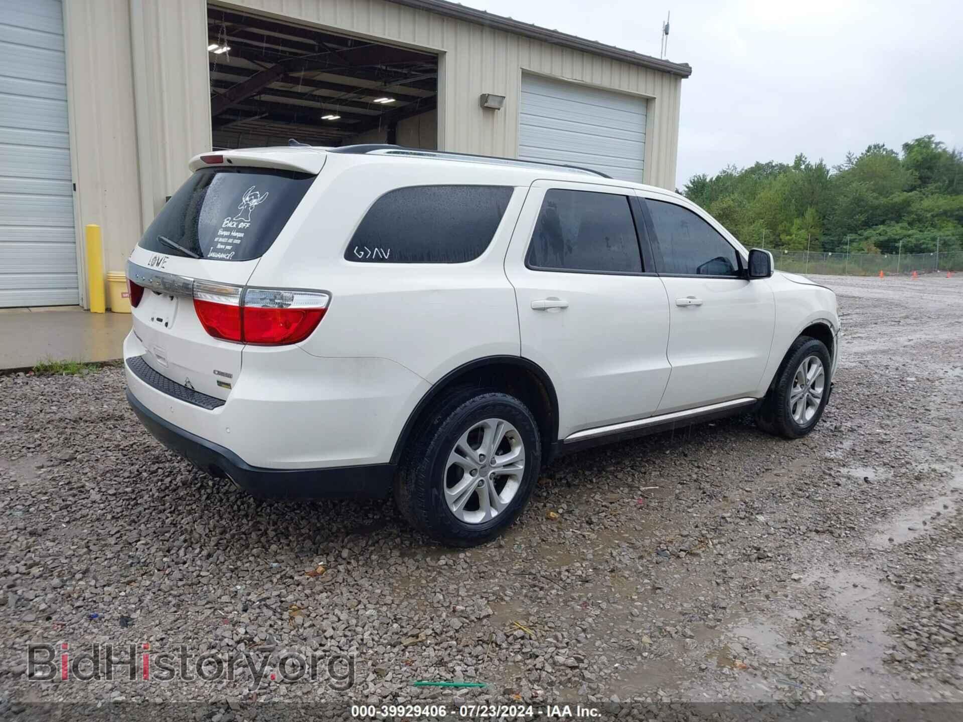2012 DODGE DURANGO - VIN: 1C4RDHDGXCC118416 - Фото 4