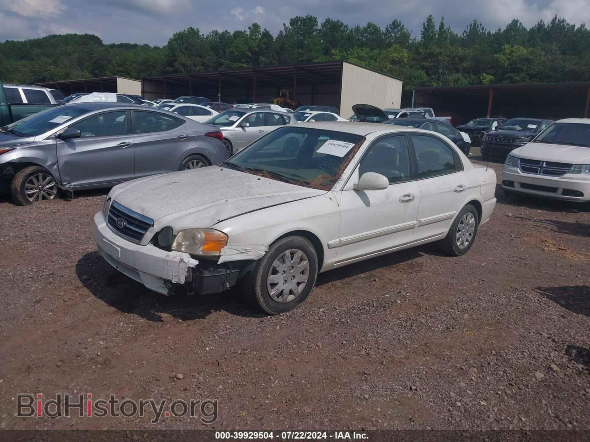 2006 KIA OPTIMA - VIN: KNAGD126465457638 - Фото 2