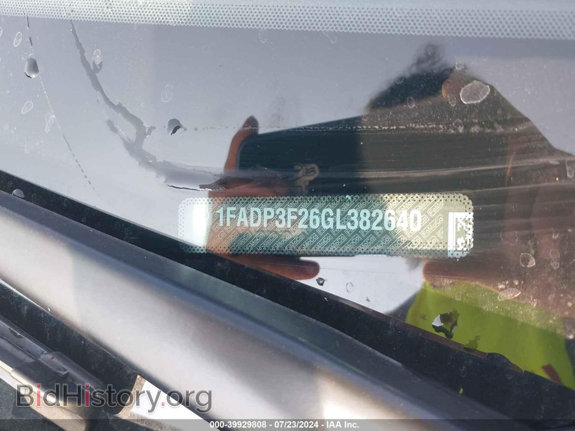 2016 FORD FOCUS - VIN: 1FADP3F26GL382640 - Фото 9