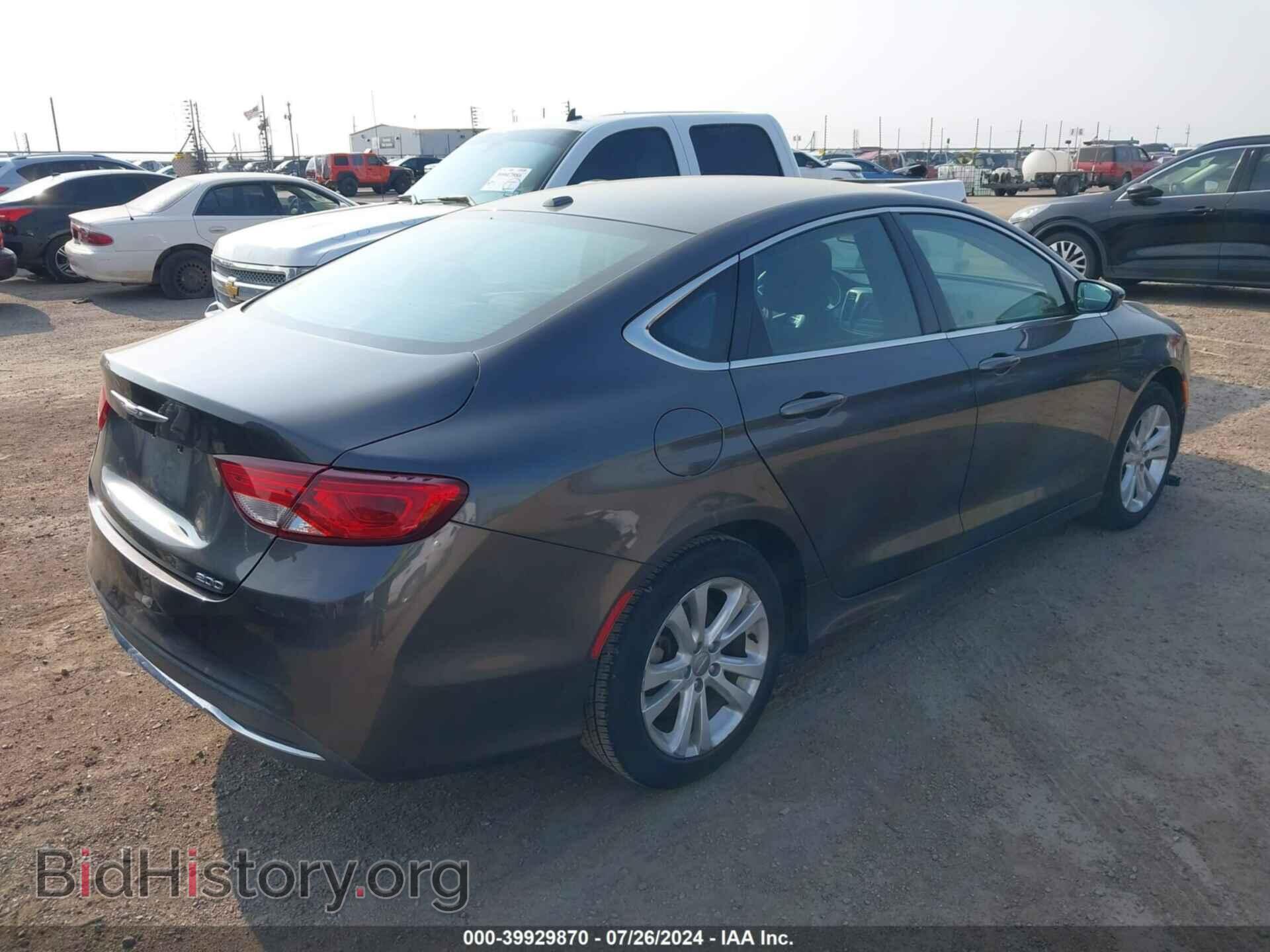 2015 CHRYSLER 200 - VIN: 1C3CCCAB8FN746895 - Фото 4