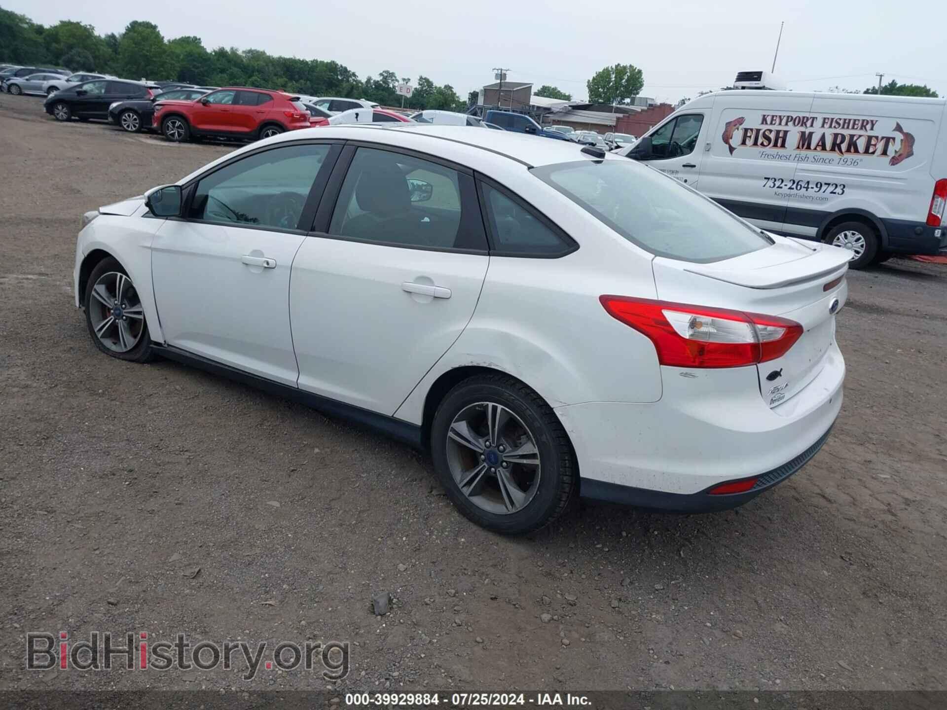 2014 FORD FOCUS - VIN: 1FADP3F2XEL409335 - Фото 3