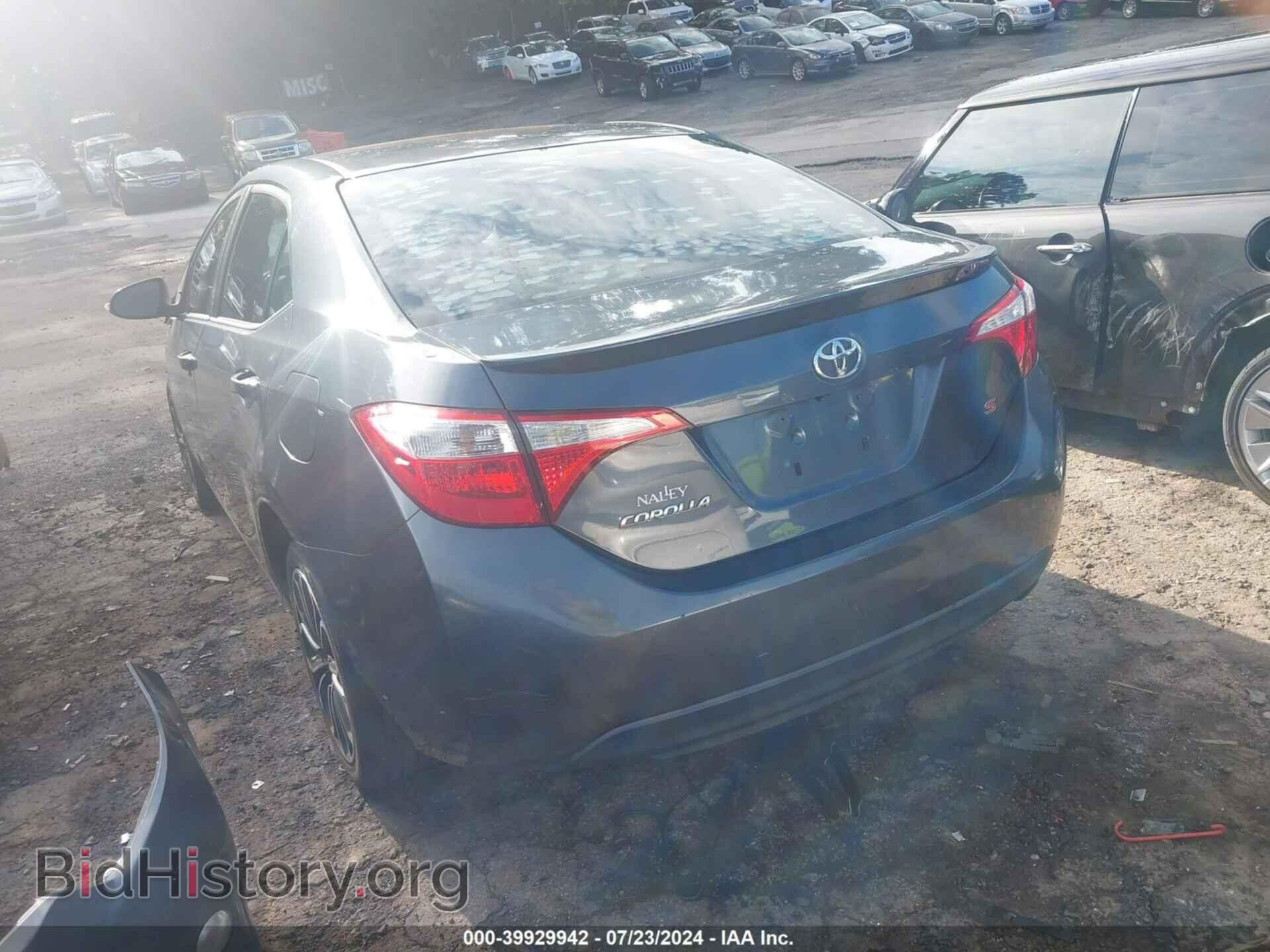 2015 TOYOTA COROLLA - VIN: 2T1BURHE0FC424052 - Фото 3