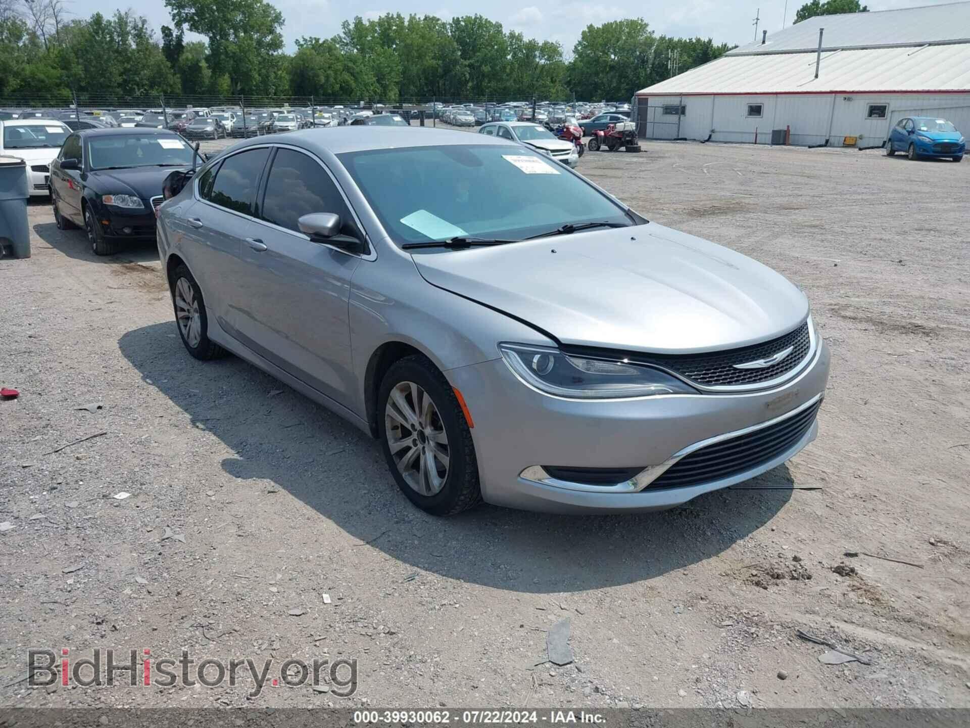 Фотография 1C3CCCAB4FN594159 - CHRYSLER 200 2015