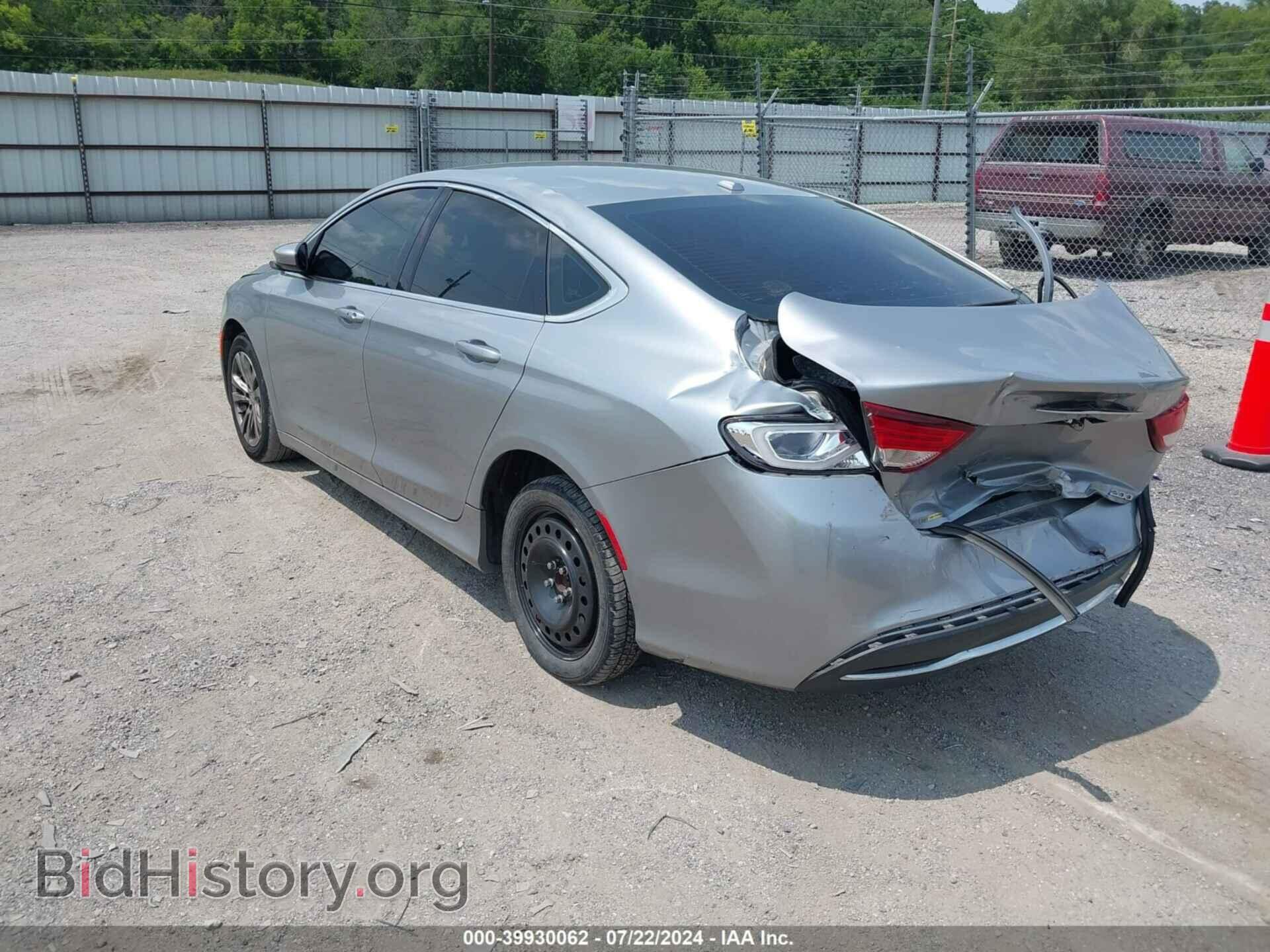 2015 CHRYSLER 200 - VIN: 1C3CCCAB4FN594159 - Фото 3