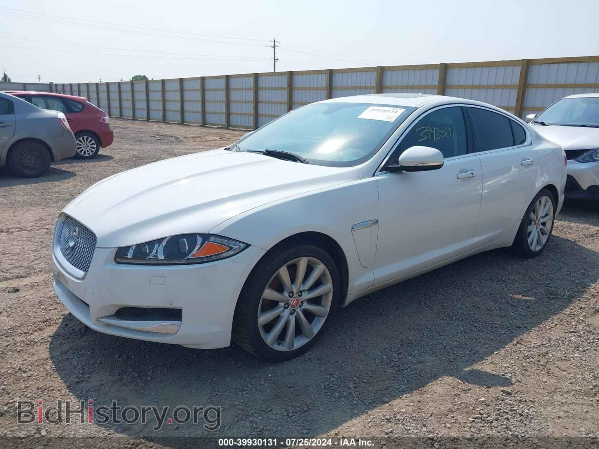 2014 JAGUAR XF - VIN: SAJWJ0EF4E8U10184 - Фото 2