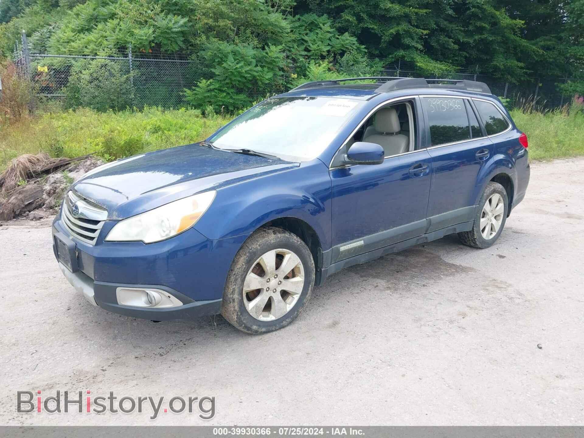 2011 SUBARU OUTBACK - VIN: 4S4BRDKC4B2385272 - Фото 2