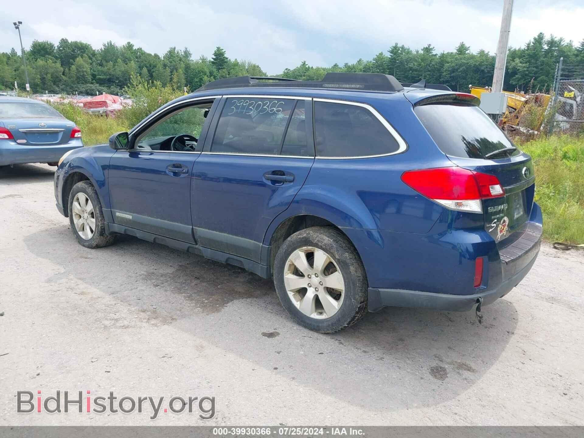 2011 SUBARU OUTBACK - VIN: 4S4BRDKC4B2385272 - Фото 3