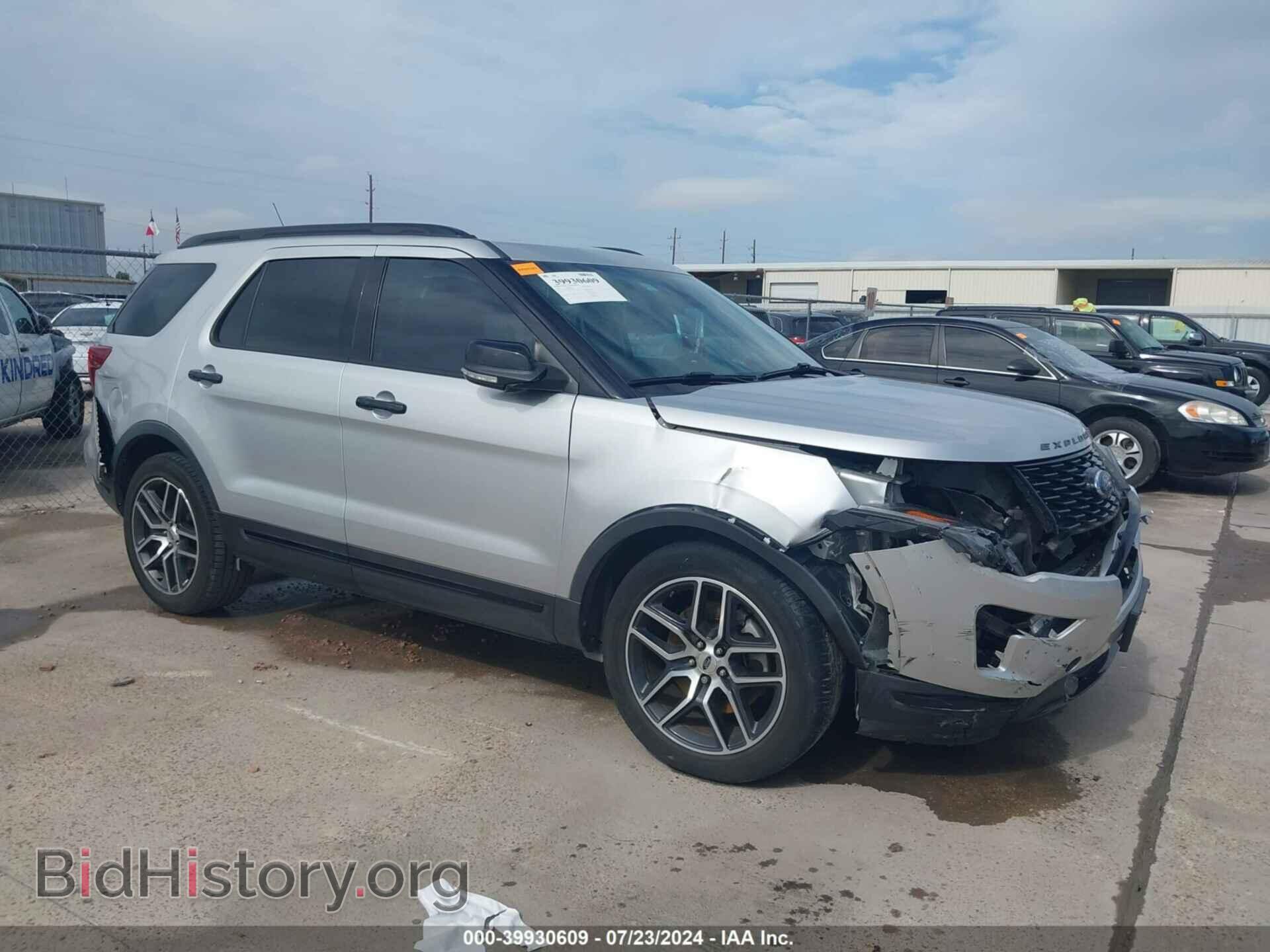 Фотография 1FM5K8GT8JGB88365 - FORD EXPLORER 2018