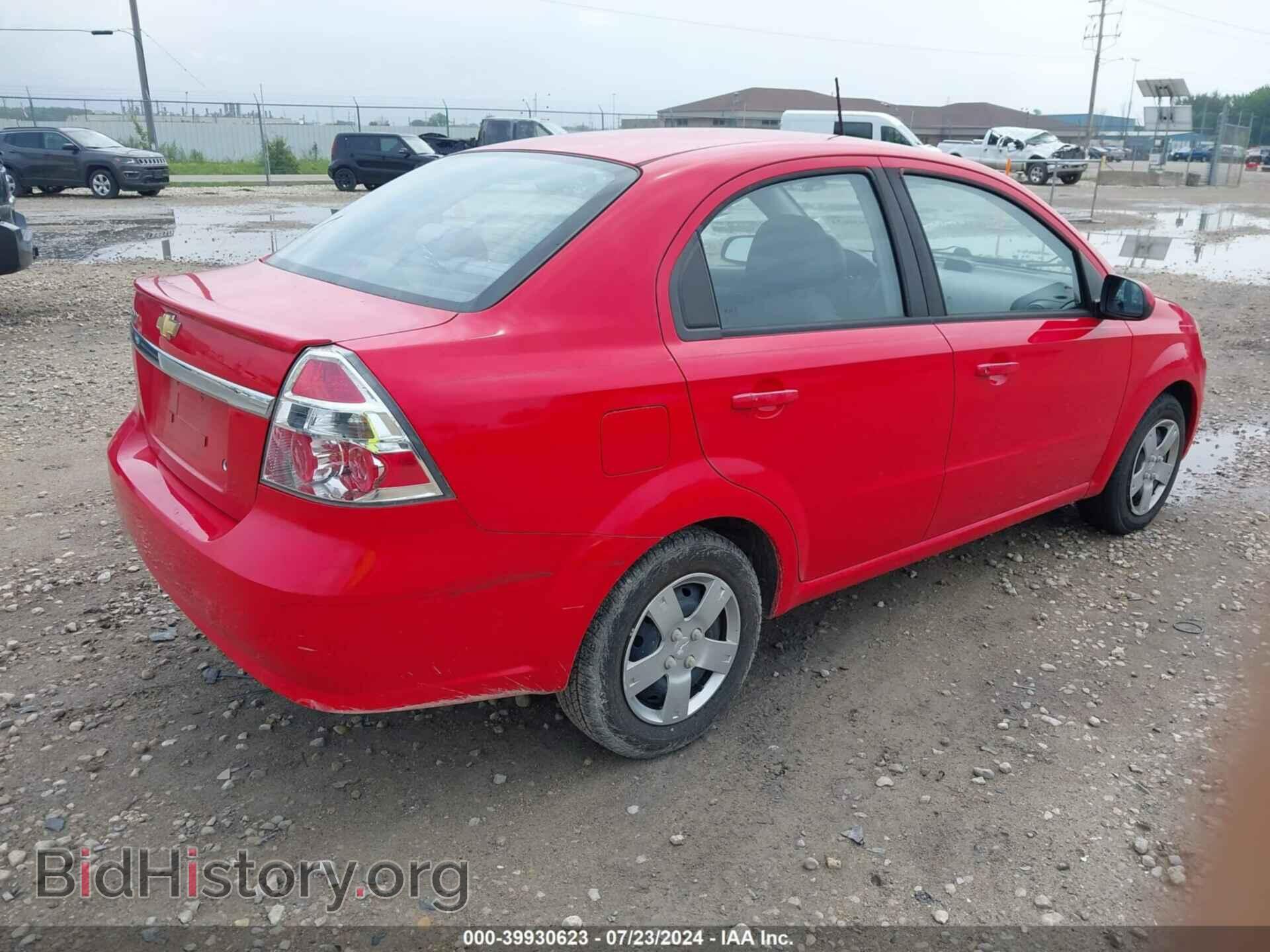 2011 CHEVROLET AVEO - VIN: KL1TD5DE0BB138074 - Фото 4