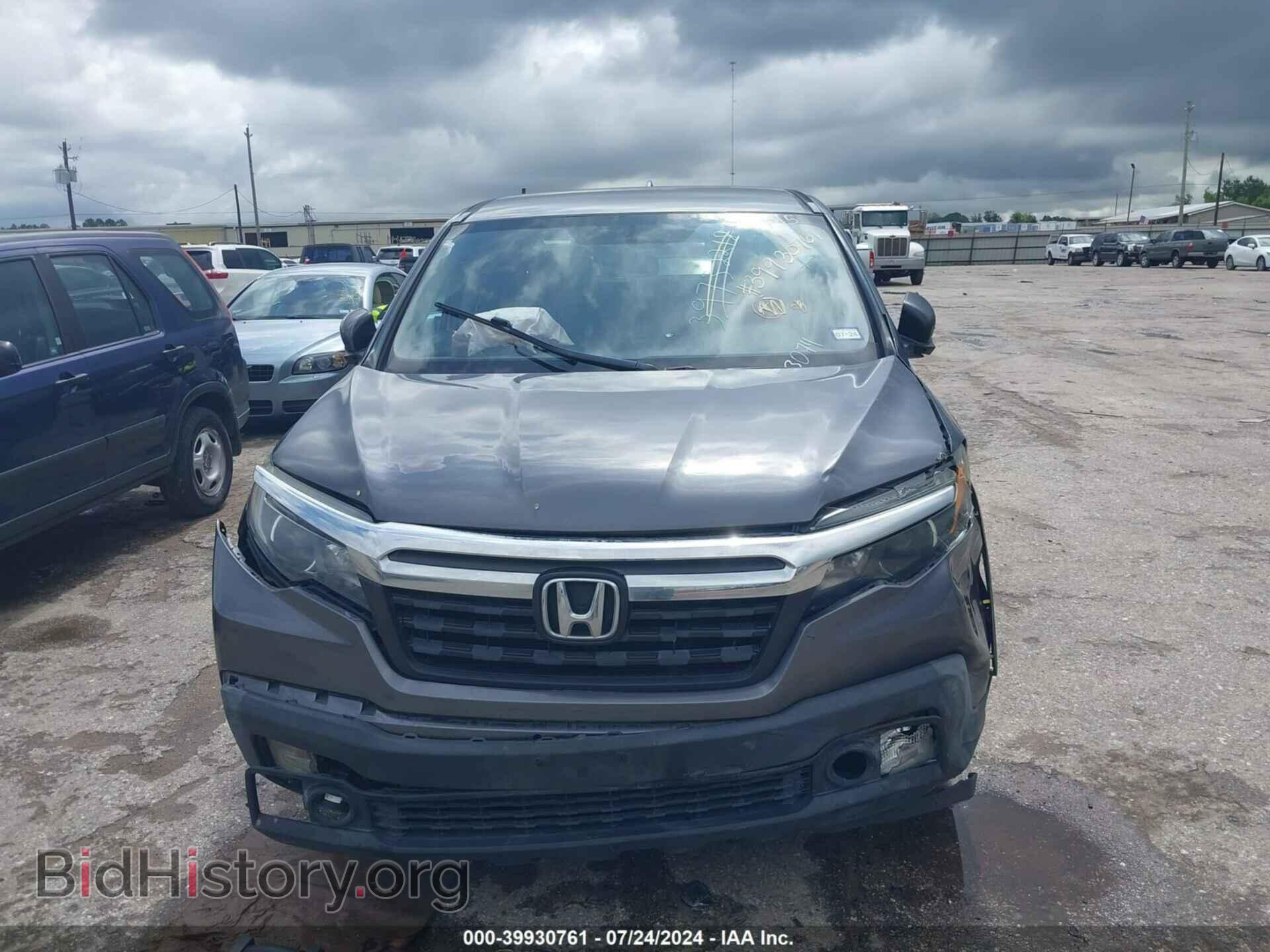 2017 HONDA RIDGELINE - VIN: 5FPYK2F68HB003074 - Фото 6