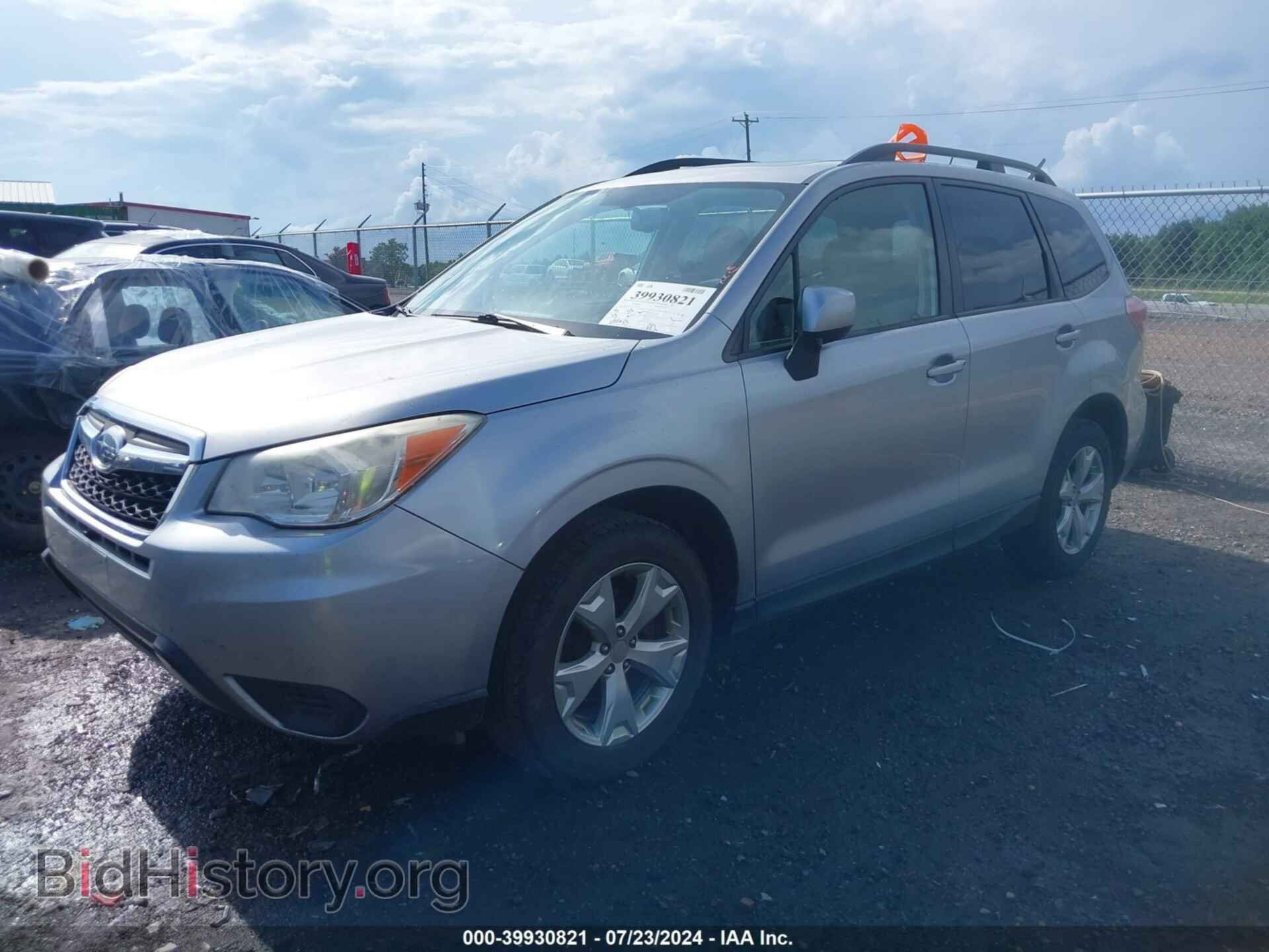2014 SUBARU FORESTER - VIN: JF2SJADC3EH511390 - Фото 2