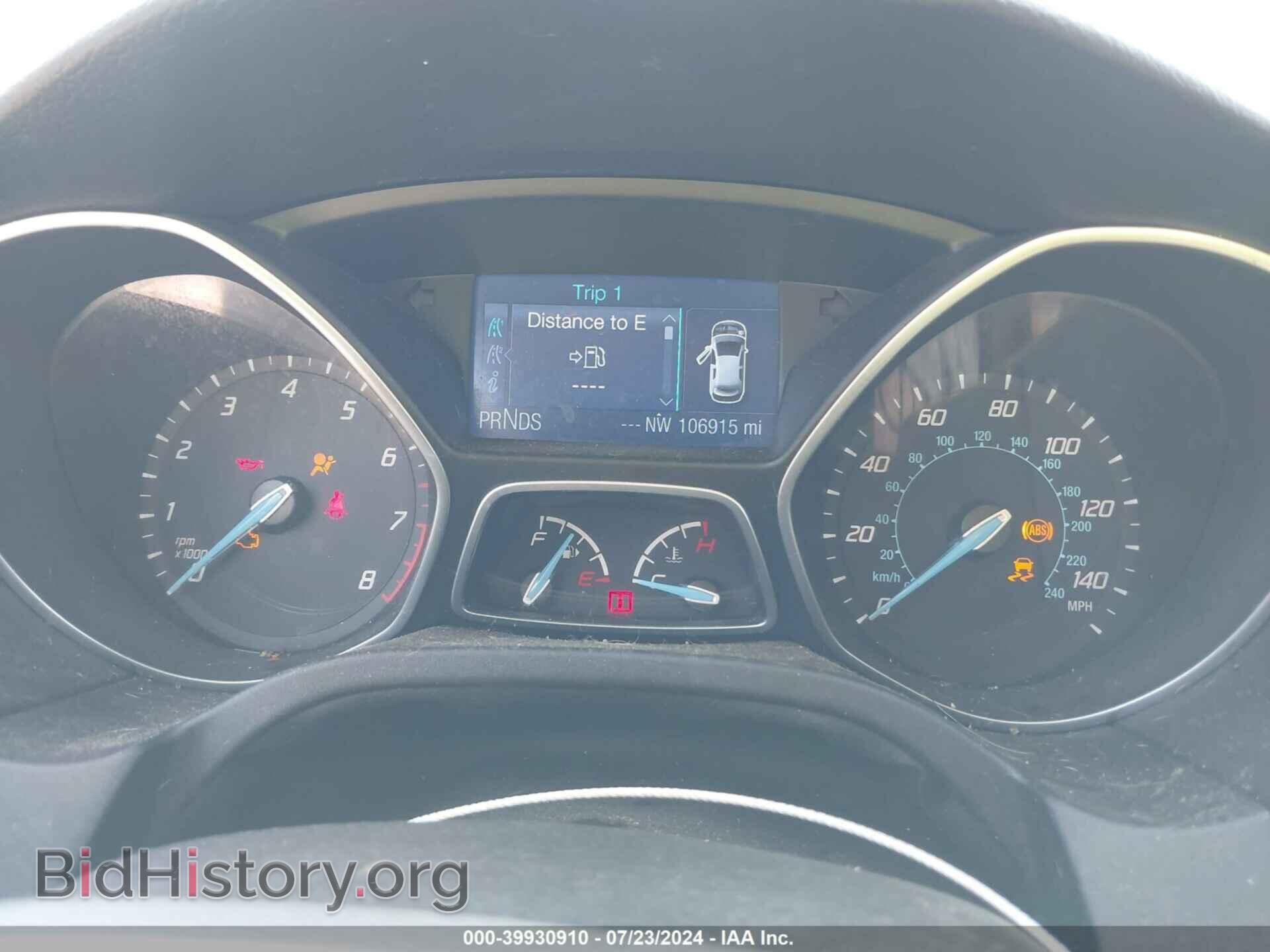 2014 FORD FOCUS - VIN: 1FADP3F2XEL107365 - Фото 7
