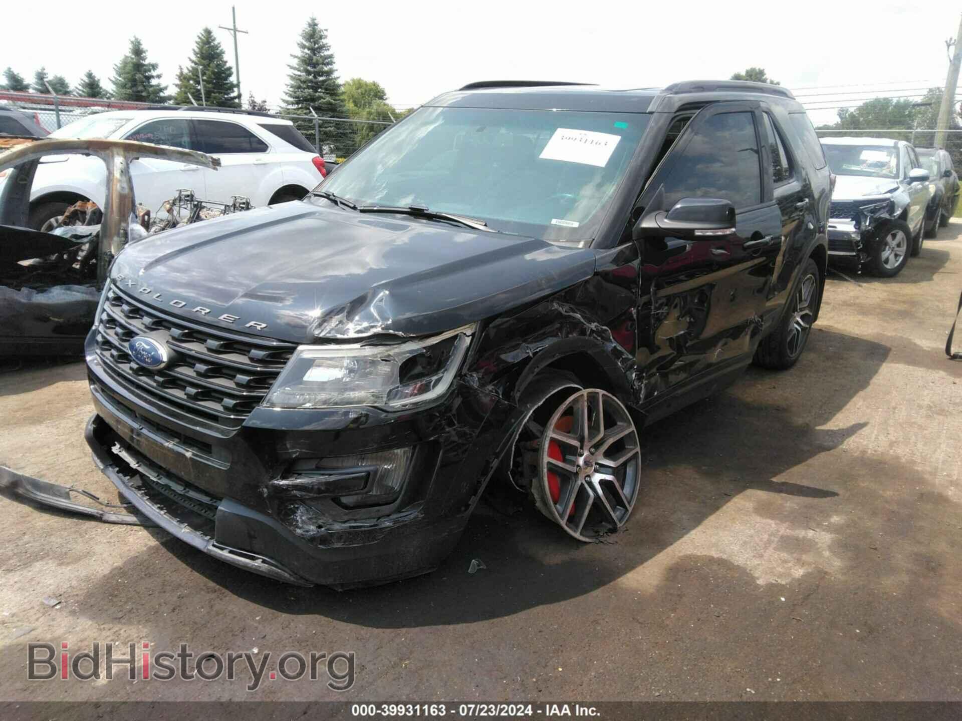 2017 FORD EXPLORER - VIN: 1FM5K8GT6HGA49295 - Фото 2