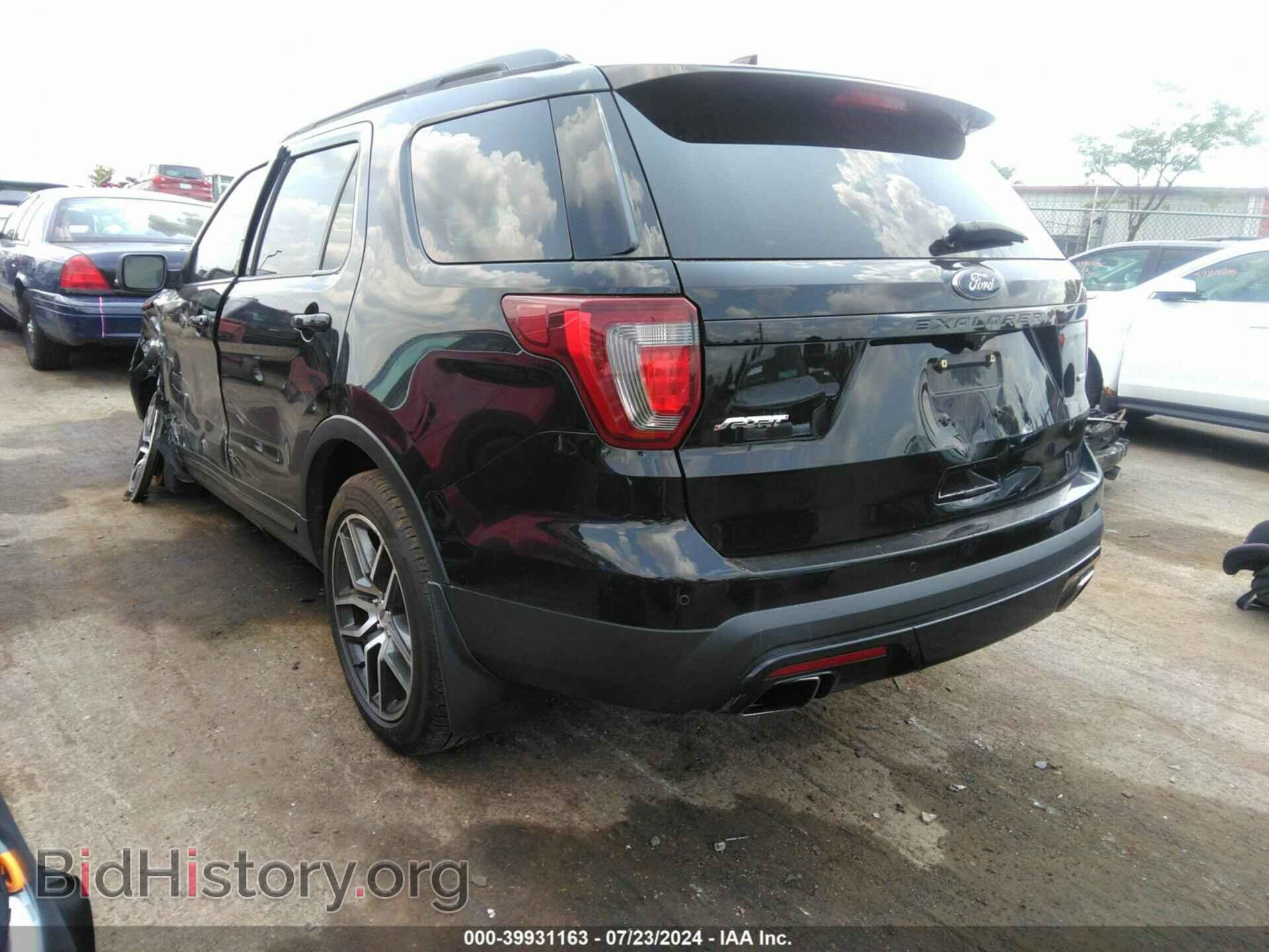 2017 FORD EXPLORER - VIN: 1FM5K8GT6HGA49295 - Фото 3