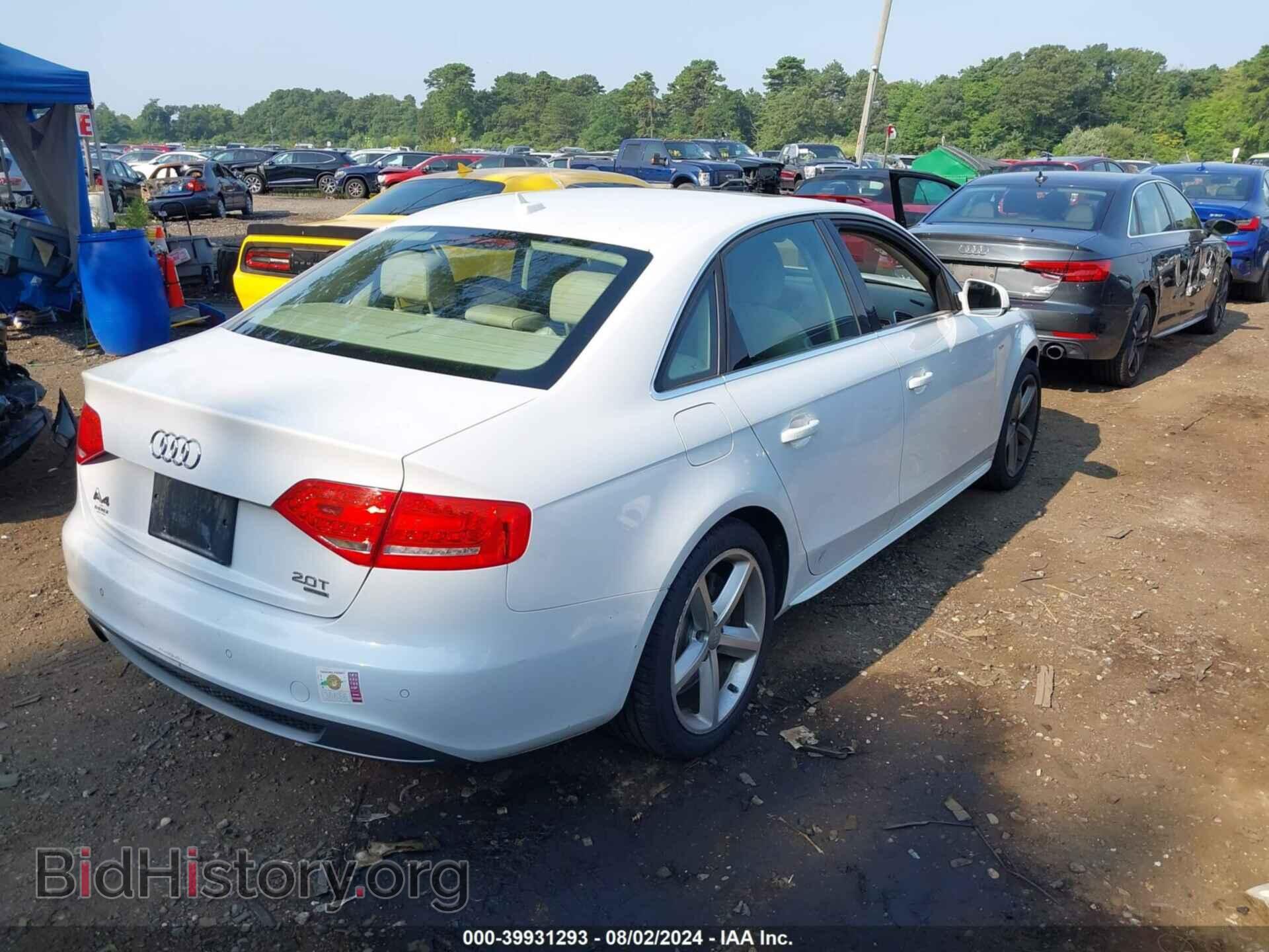 2012 AUDI A4 - VIN: WAUFFAFL4CA103014 - Фото 4