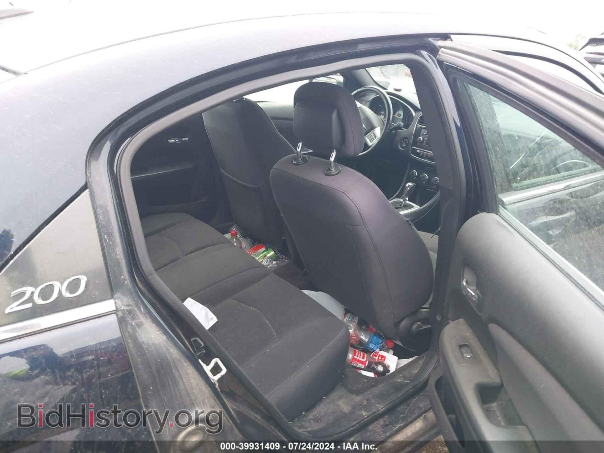 2012 CHRYSLER 200 - VIN: 1C3CCBBBXCN298664 - Фото 8