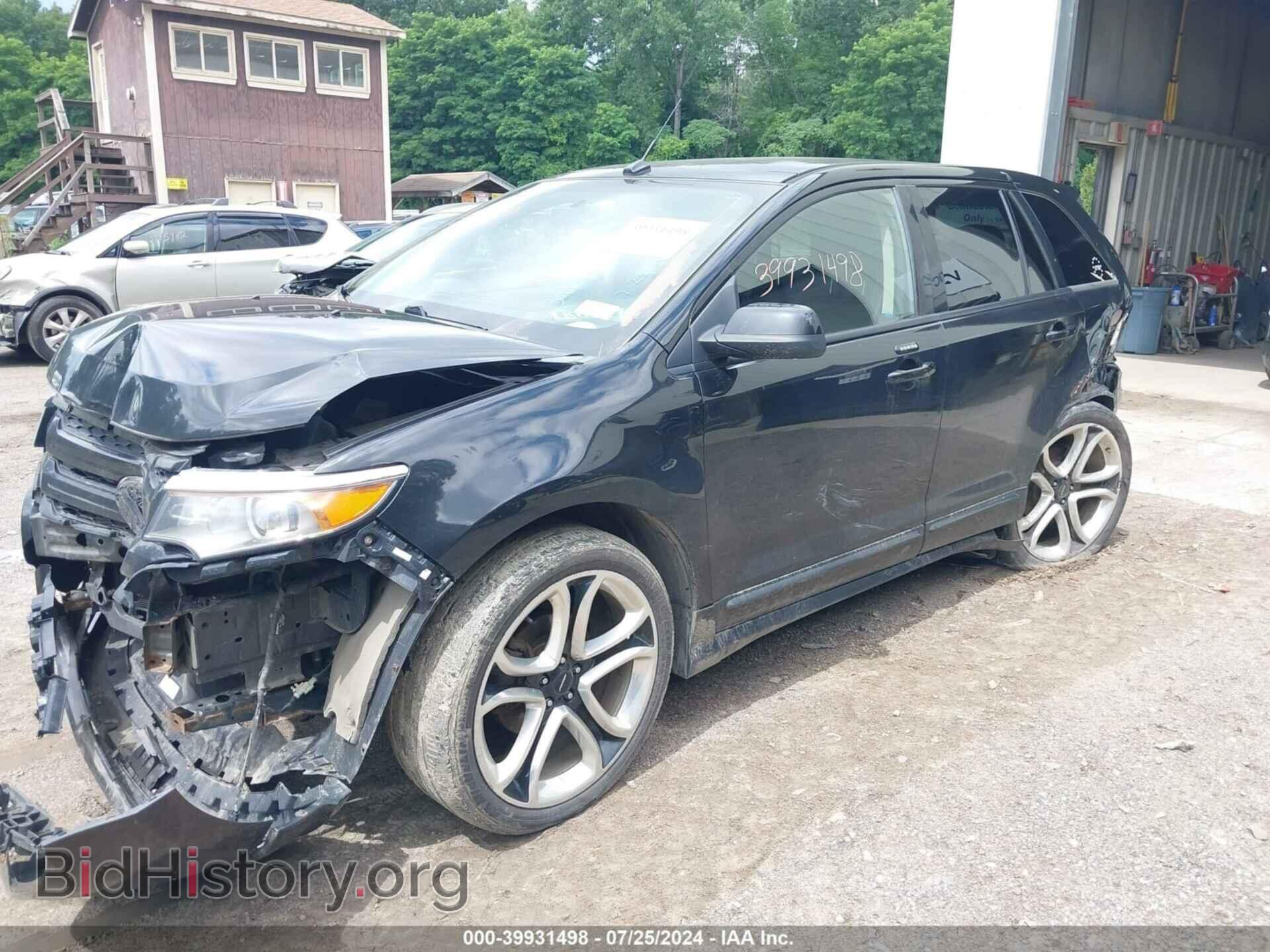 2013 FORD EDGE - VIN: 2FMDK4AKXDBA55865 - Фото 2