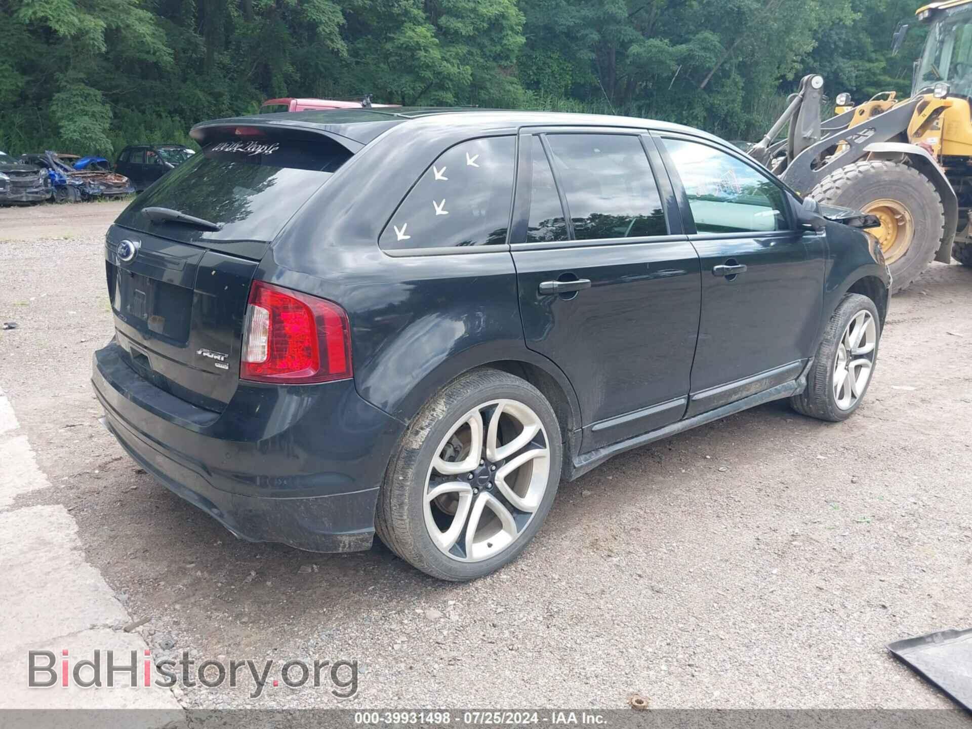 2013 FORD EDGE - VIN: 2FMDK4AKXDBA55865 - Фото 4
