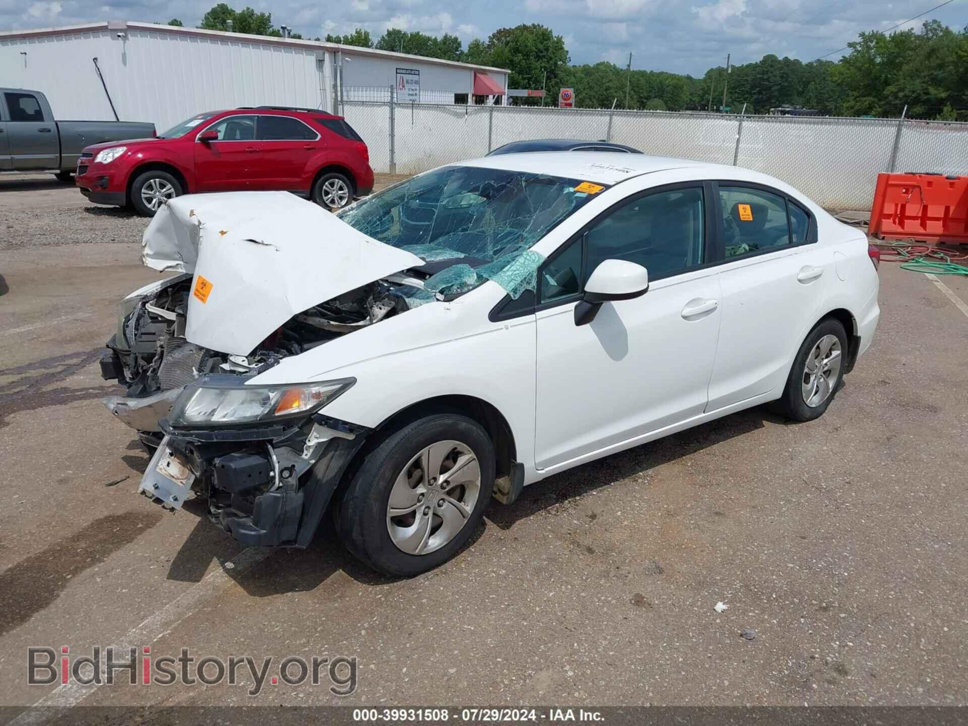 2013 HONDA CIVIC - VIN: 19XFB2F57DE082003 - Фото 2