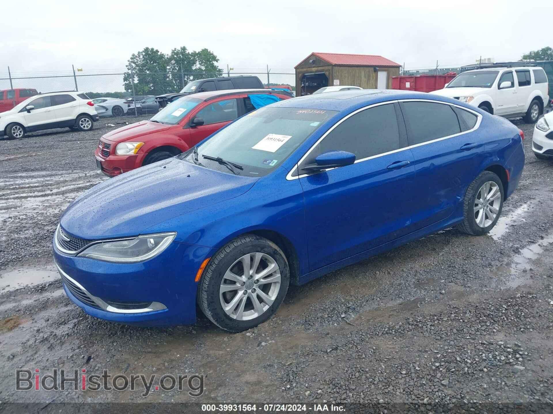 2015 CHRYSLER 200 - VIN: 1C3CCCAB2FN741806 - Фото 2