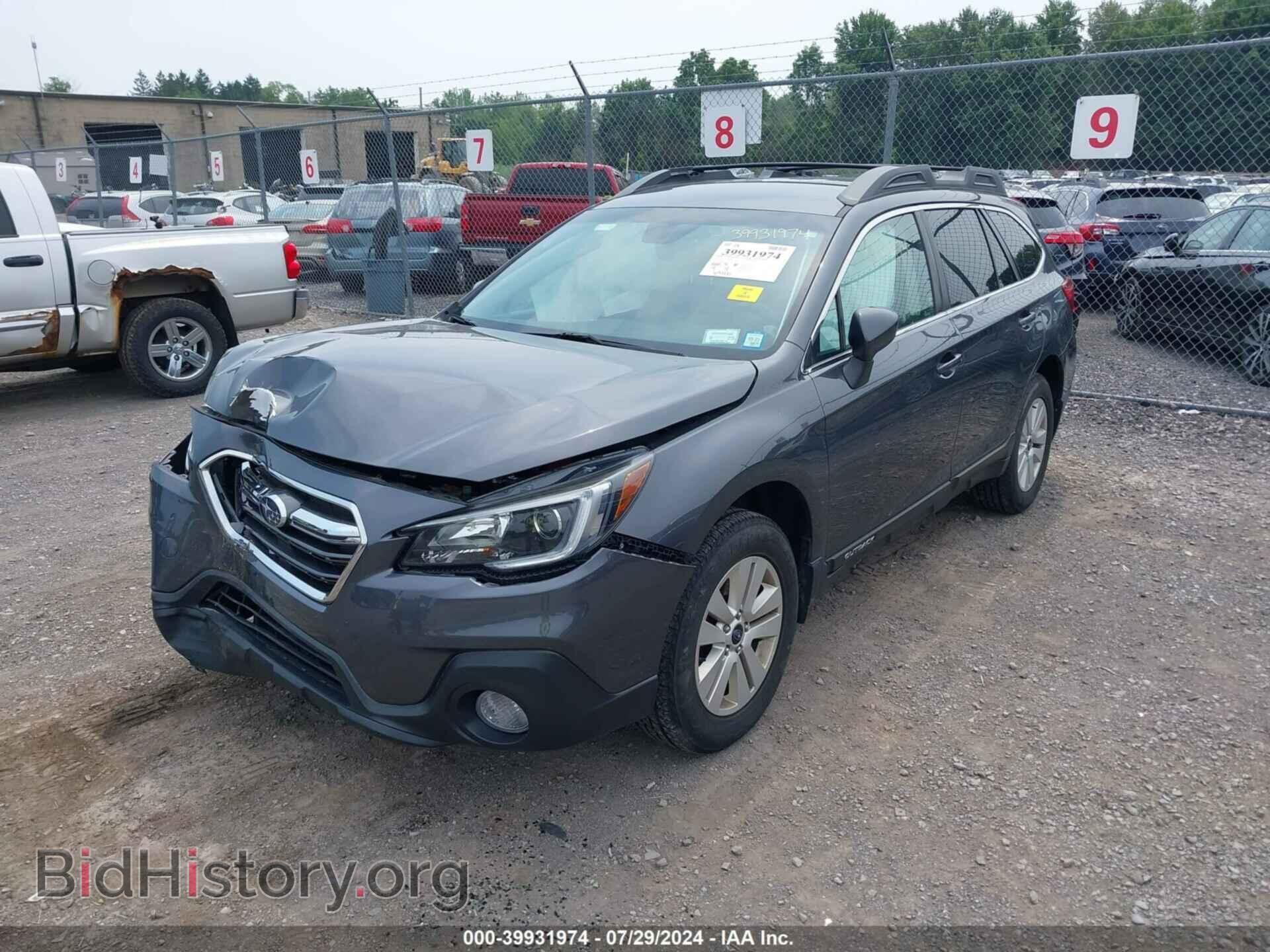 2019 SUBARU OUTBACK - VIN: 4S4BSAFC7K3294407 - Фото 2