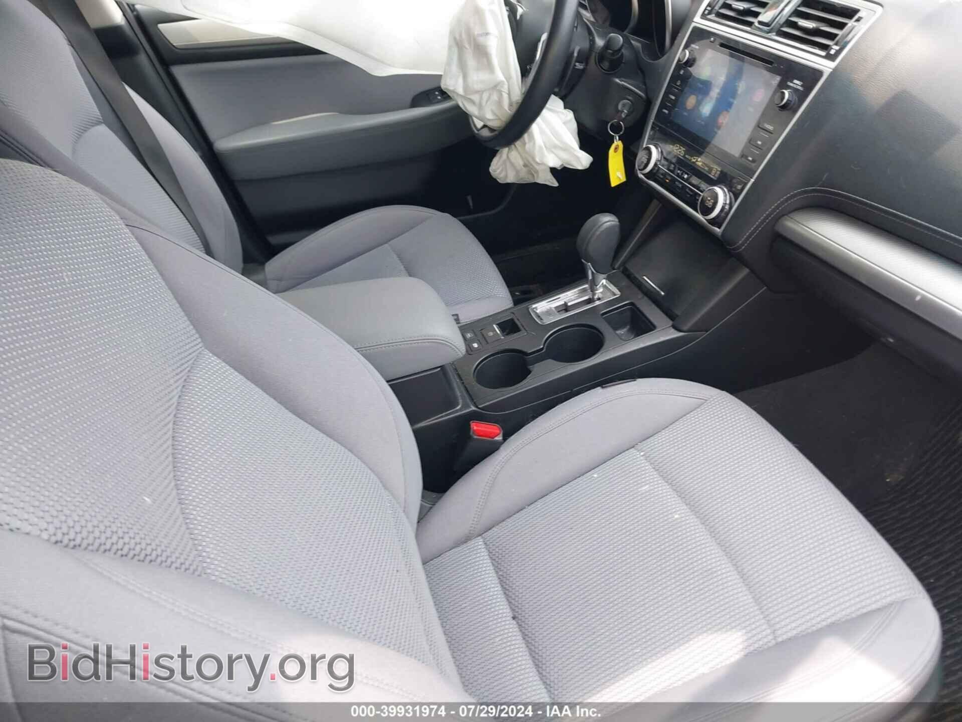 2019 SUBARU OUTBACK - VIN: 4S4BSAFC7K3294407 - Фото 5