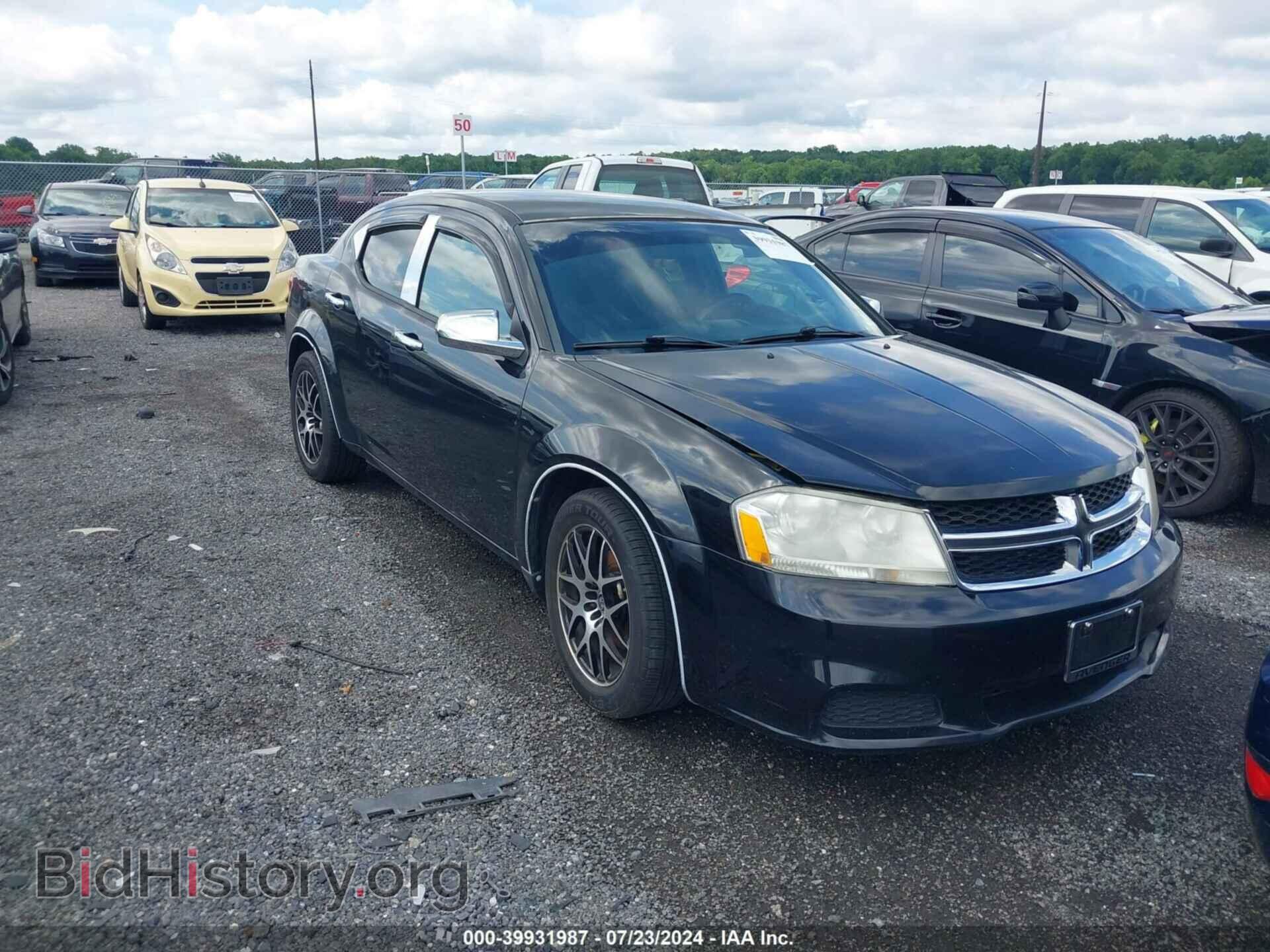 Photo 1C3CDZAB9CN136564 - DODGE AVENGER 2012