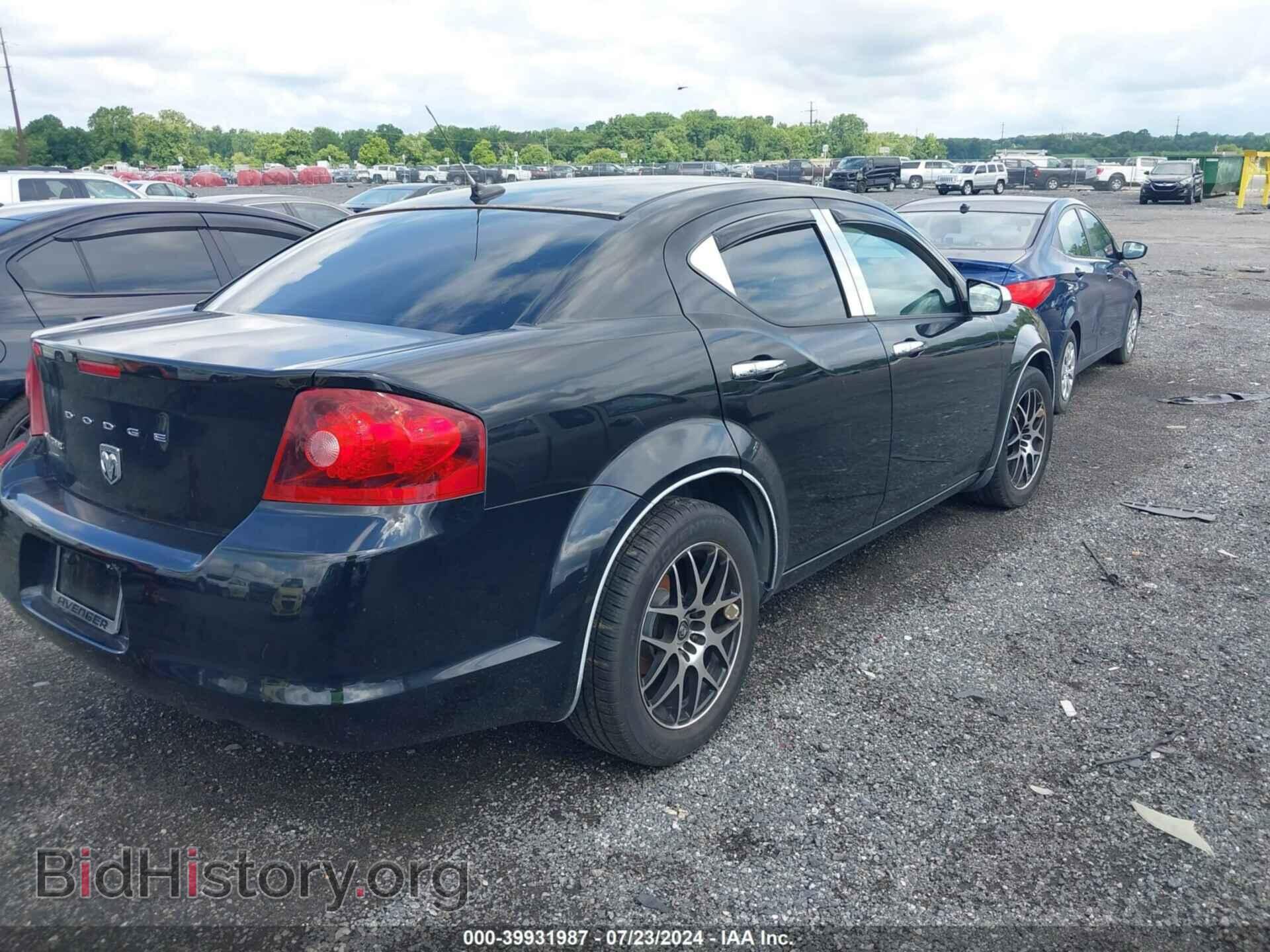 2012 DODGE AVENGER - VIN: 1C3CDZAB9CN136564 - Фото 4