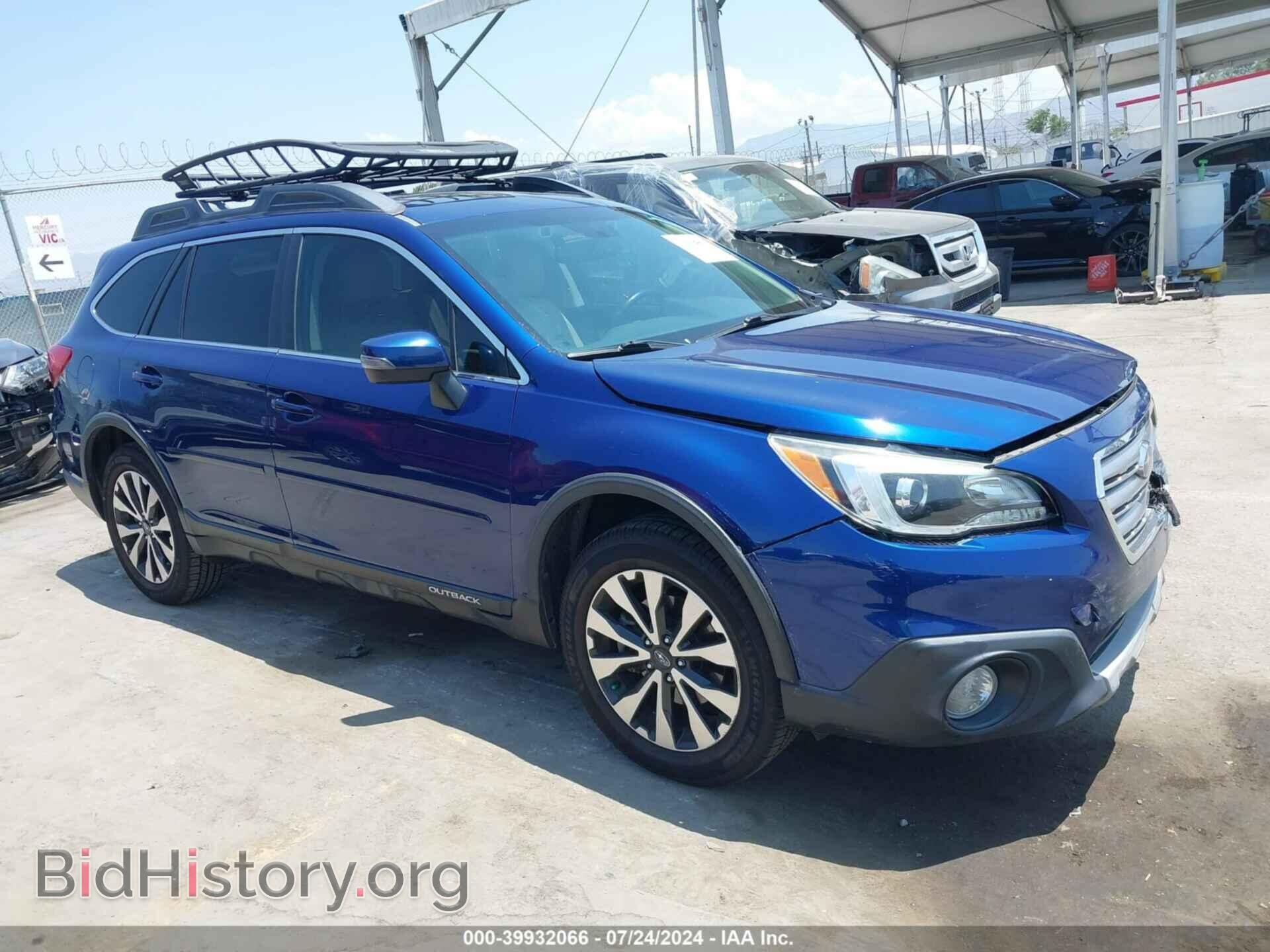 Photo 4S4BSANC9G3275155 - SUBARU OUTBACK 2016