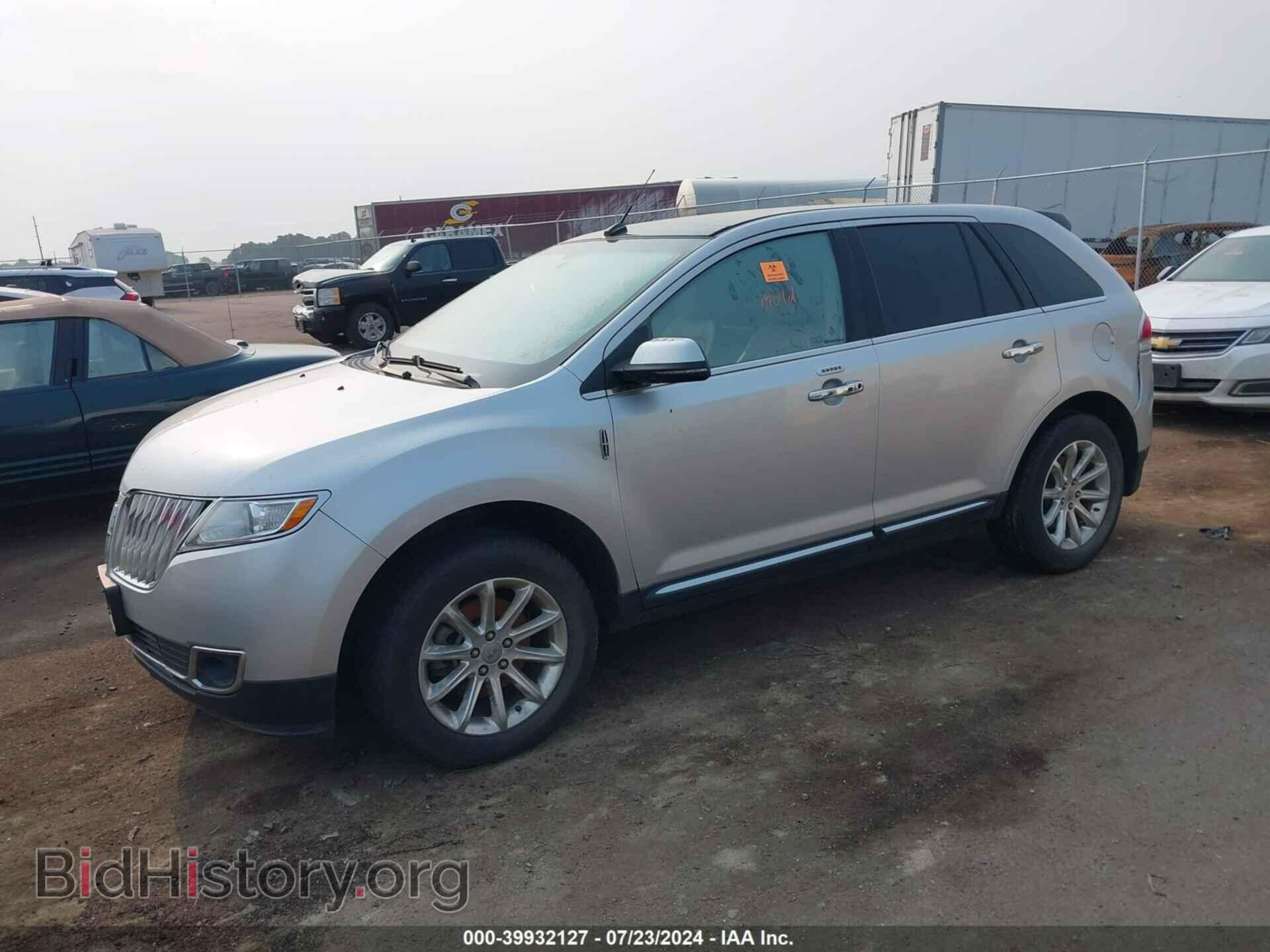 2013 LINCOLN MKX - VIN: 2LMDJ8JK4DBL24554 - Photo 2