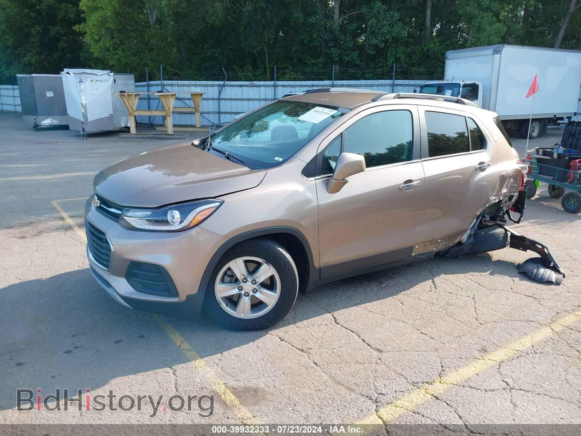 2018 CHEVROLET TRAX - VIN: 3GNCJLSB6JL347323 - Photo 2