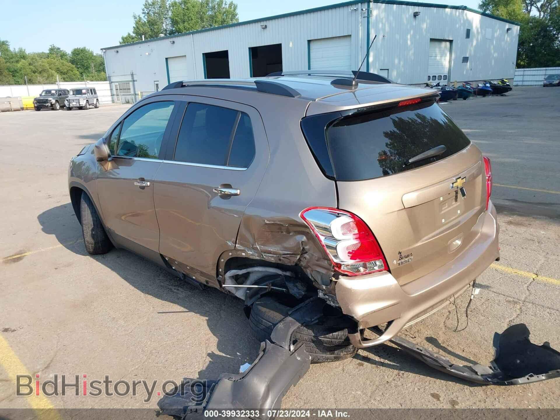 2018 CHEVROLET TRAX - VIN: 3GNCJLSB6JL347323 - Photo 3