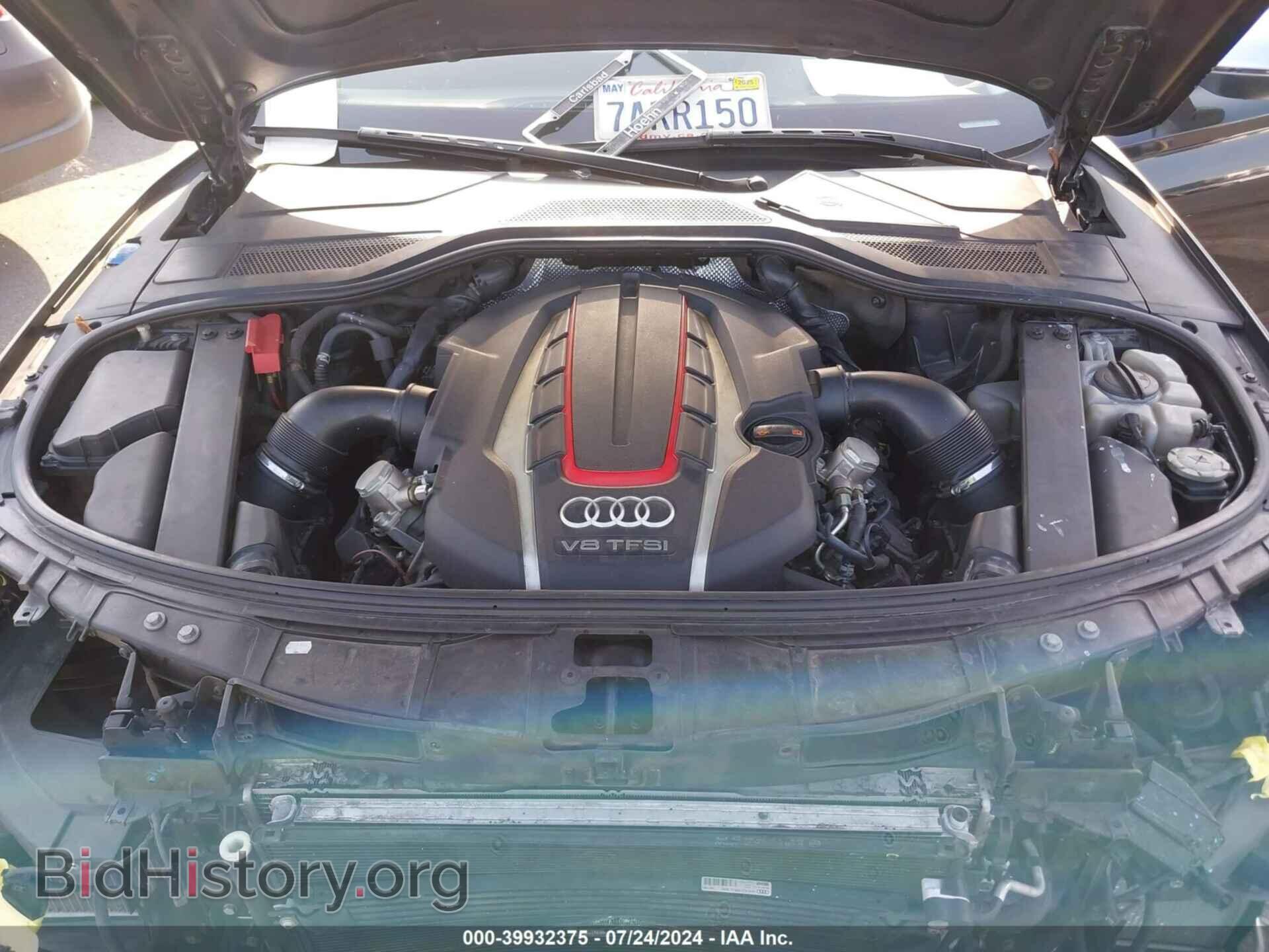 2013 AUDI S8 - VIN: WAUD2AFD6DN027432 - Фото 10