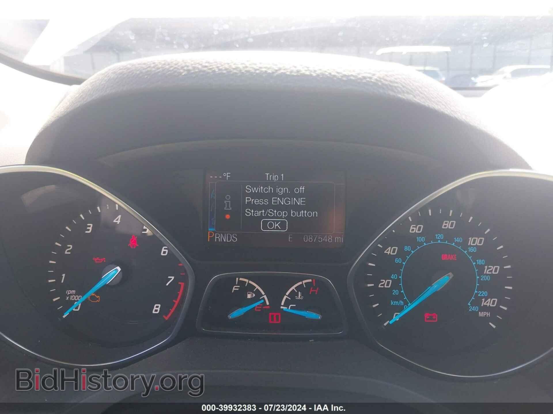 2014 FORD ESCAPE - VIN: 1FMCU9J90EUA63498 - Фото 7