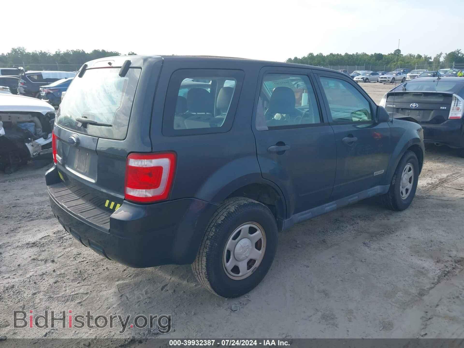 2008 FORD ESCAPE - VIN: 1FMCU02Z38KD64762 - Фото 4