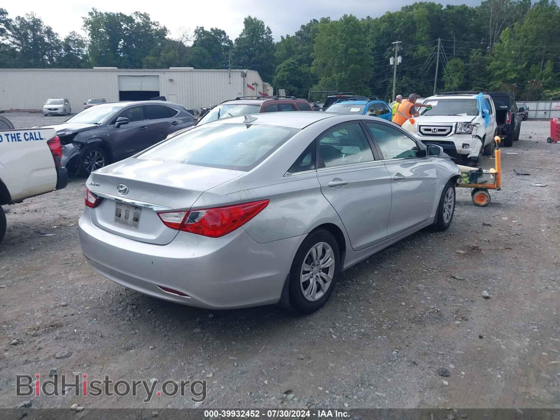 2012 HYUNDAI SONATA - VIN: 5NPEB4AC3CH423176 - Фото 4