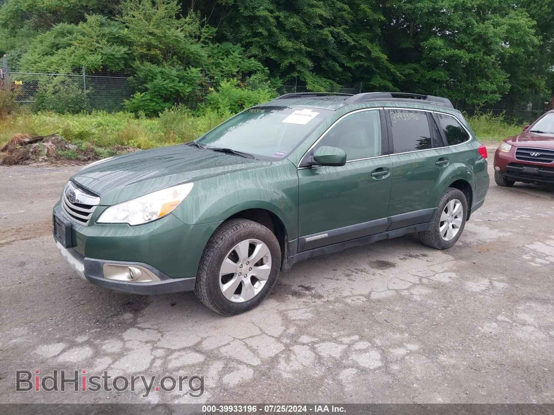 2011 SUBARU OUTBACK - VIN: 4S4BRDKC2B2423453 - Фото 2