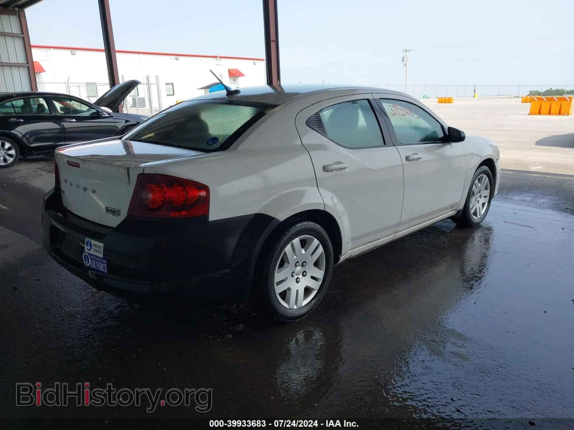 2013 DODGE AVENGER - VIN: 1C3CDZAB3DN632316 - Photo 4