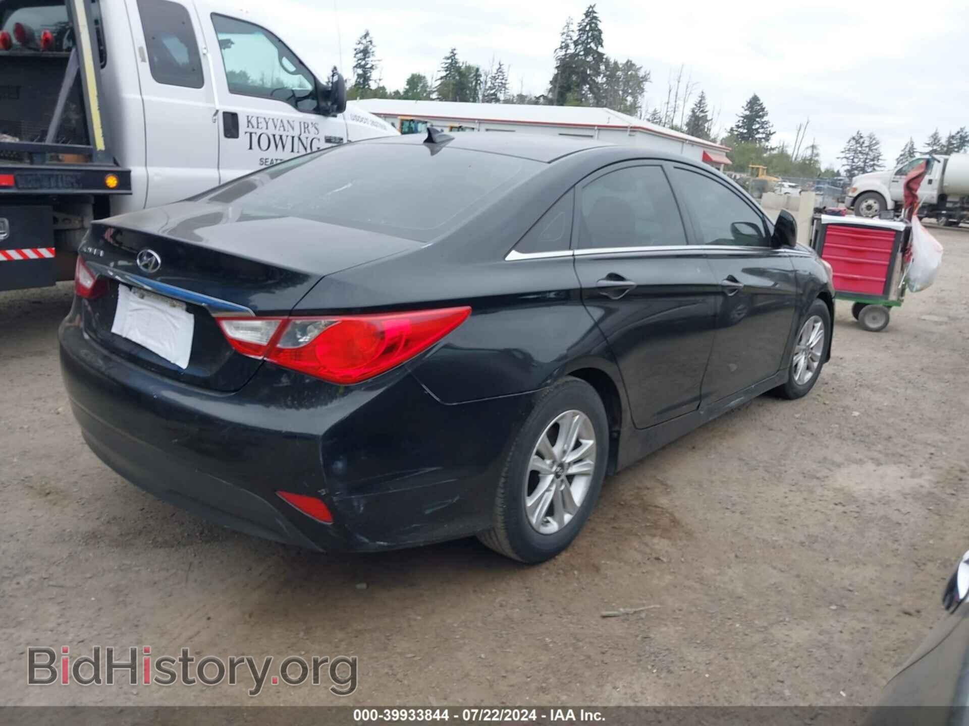 2014 HYUNDAI SONATA - VIN: 5NPEB4AC2EH921145 - Фото 4