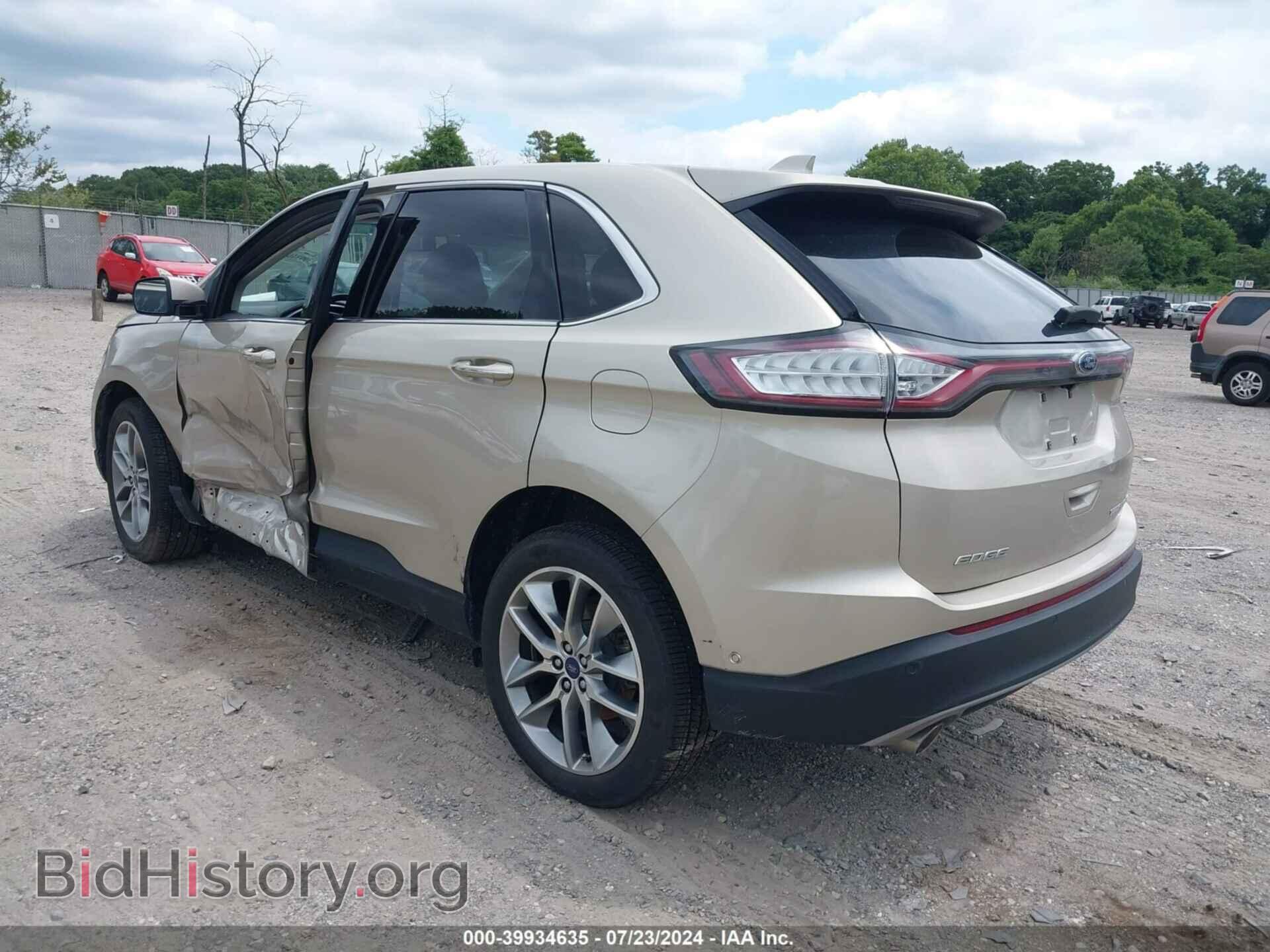 2017 FORD EDGE - VIN: 2FMPK3K82HBC40508 - Photo 3