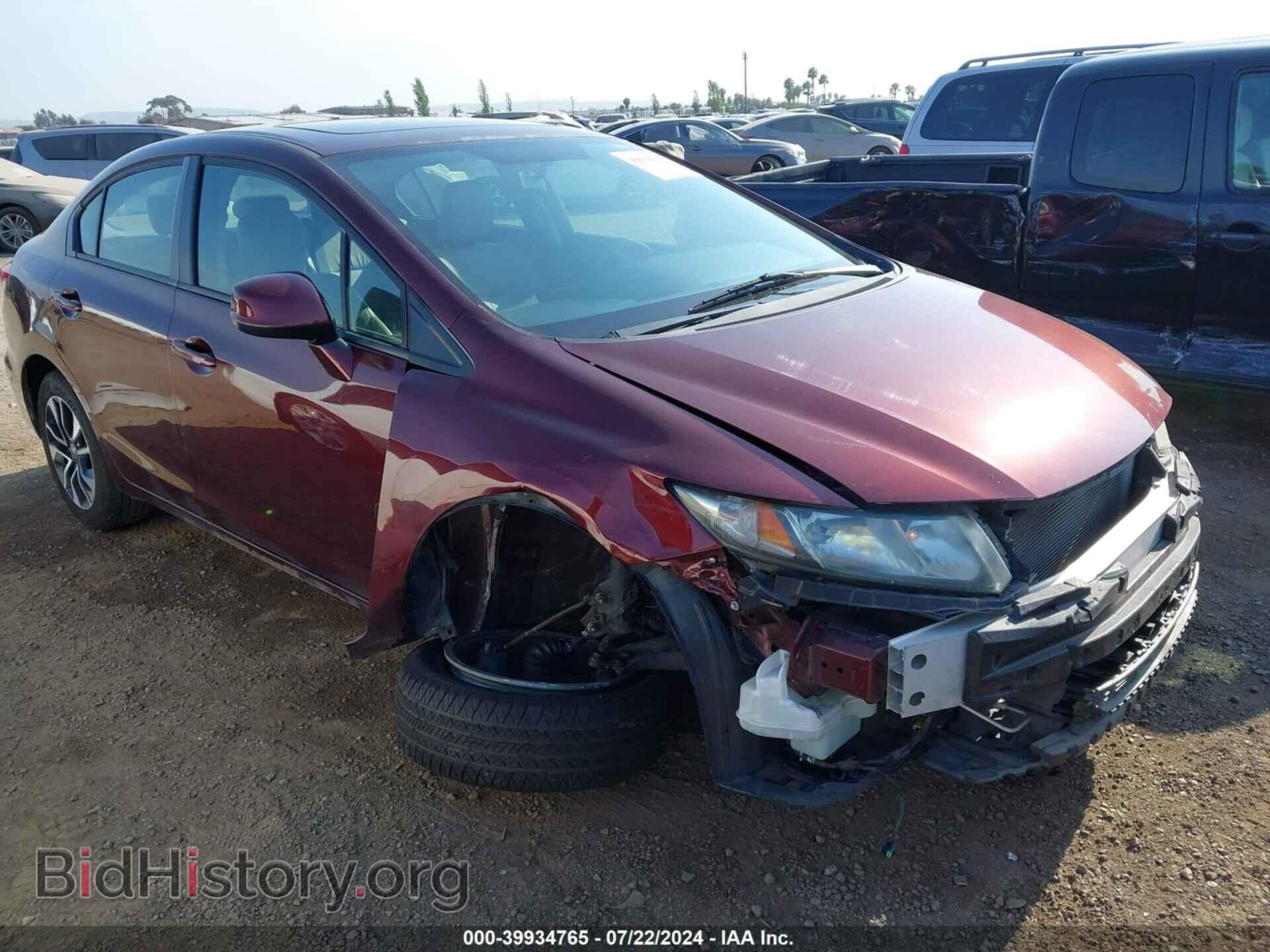 2013 HONDA CIVIC - VIN: 19XFB2F96DE202909 - Фото 6