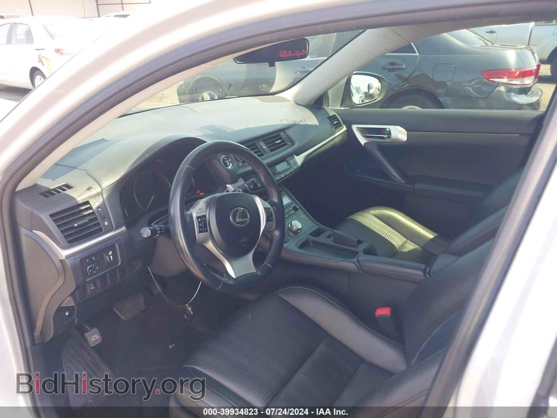 2013 LEXUS CT 200H - VIN: JTHKD5BH2D2168521 - Photo 5